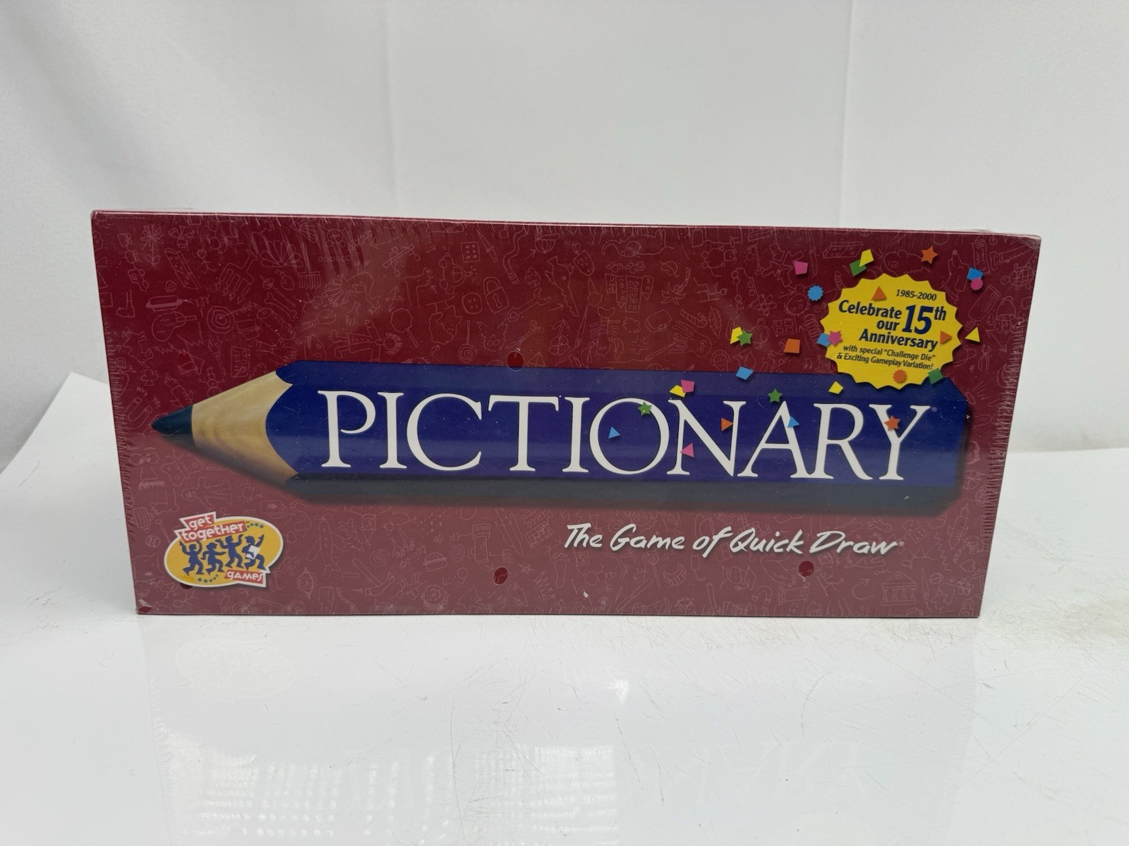 Pictionary The Game of Quick Draw Hasbro 2000 15th Anniversary Vintage SEALED