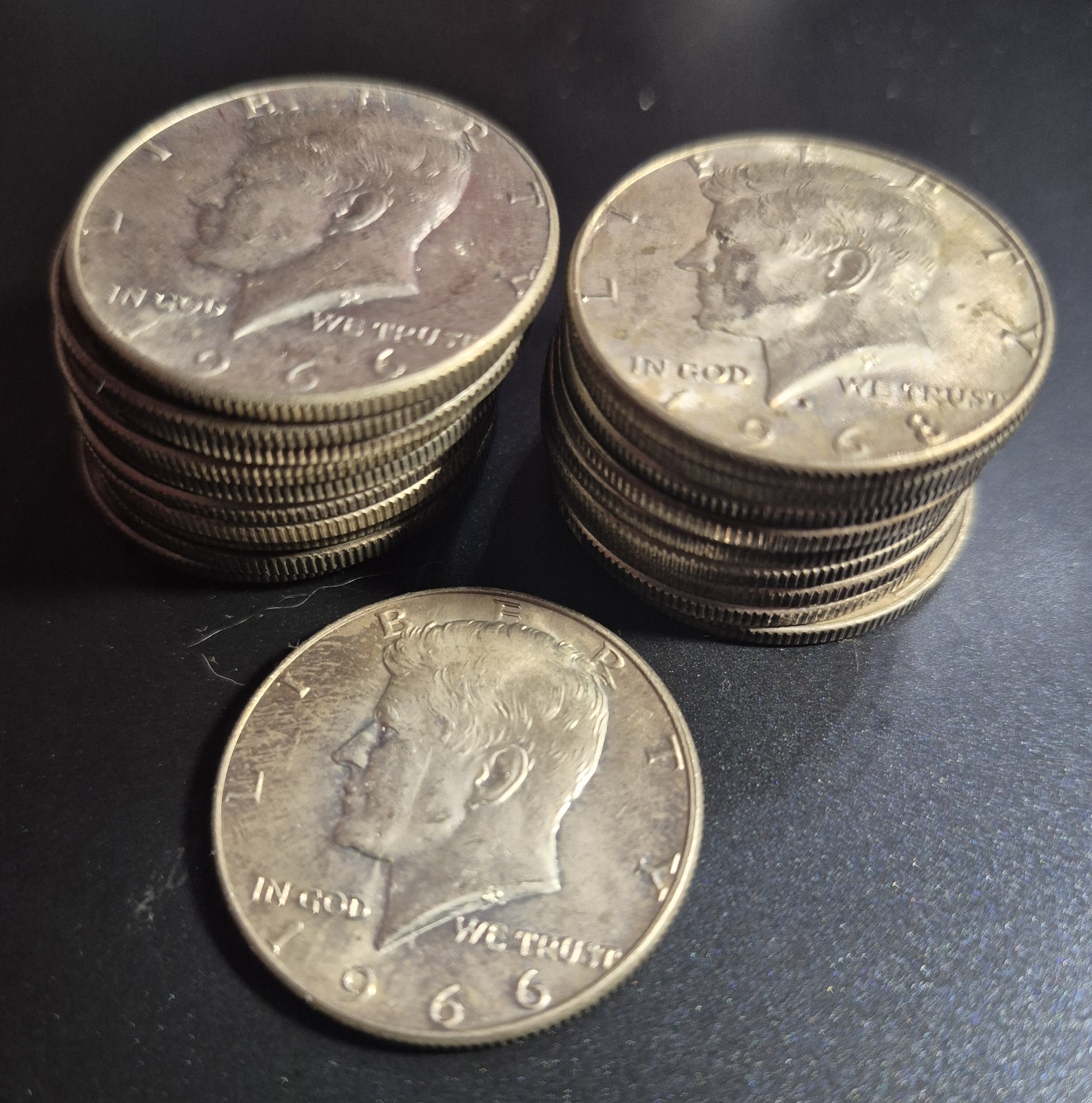 1 EACH KENNEDY 40 % SILVER HALF DOLLAR EACH ORDER IS FOR ONE COIN 1 EACH KENNEDY 40 % SILVER HALF DOLLAR EACH ORDER IS FOR ONE COIN