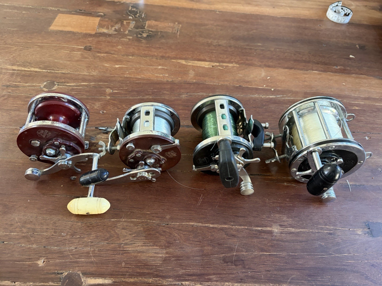 Set of Four Penn Conventional Reels Made In USA Set of Four Penn Conventional Reels Made In USA