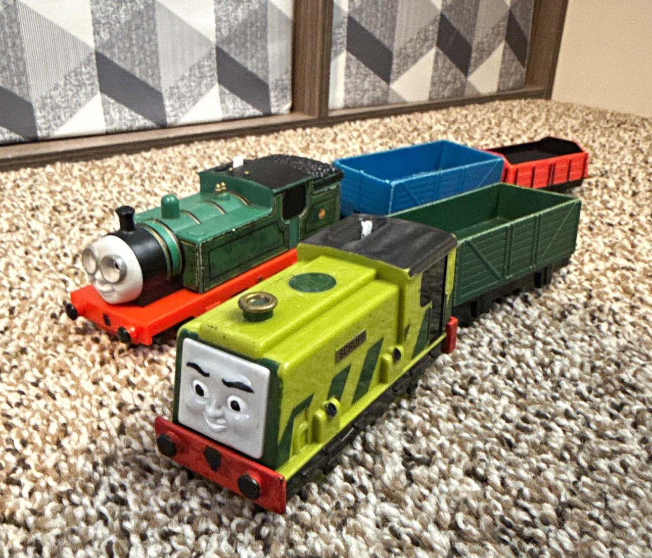 Thomas & Friends TrackMaster Scruff & Whiff Lot WORKING SEE PICTURES Thomas & Friends TrackMaster Scruff & Whiff Lot WORKING SEE PICTURES