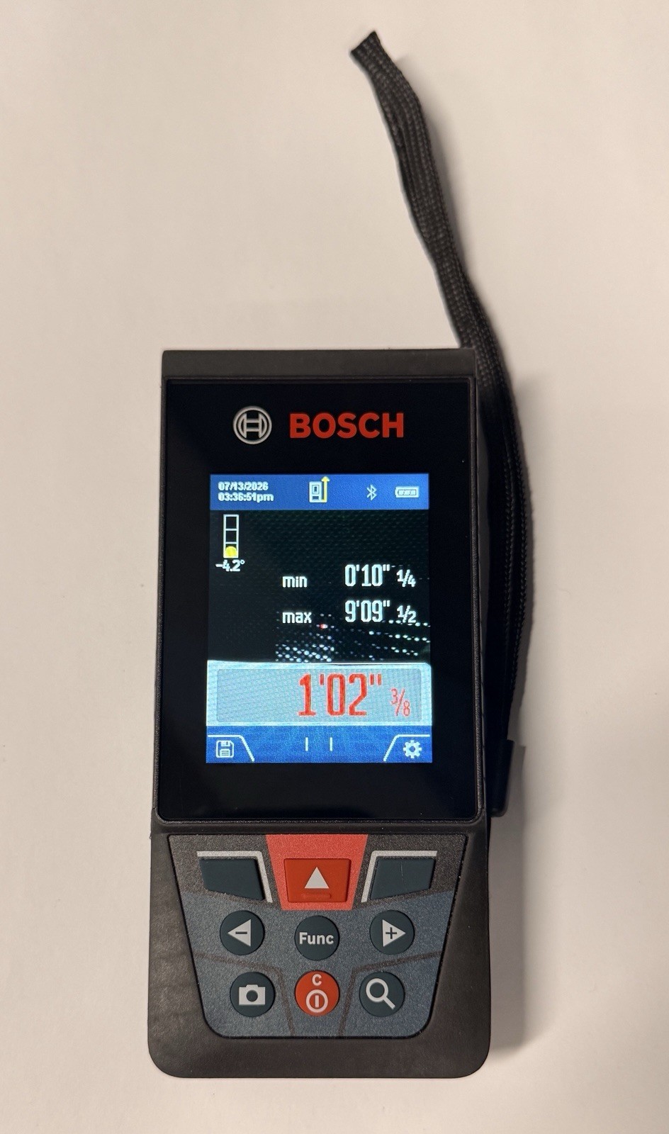 Bosch GLM400CL Blaze Outdoor Laser Measure 400 Ft with Camera & Bluetooth