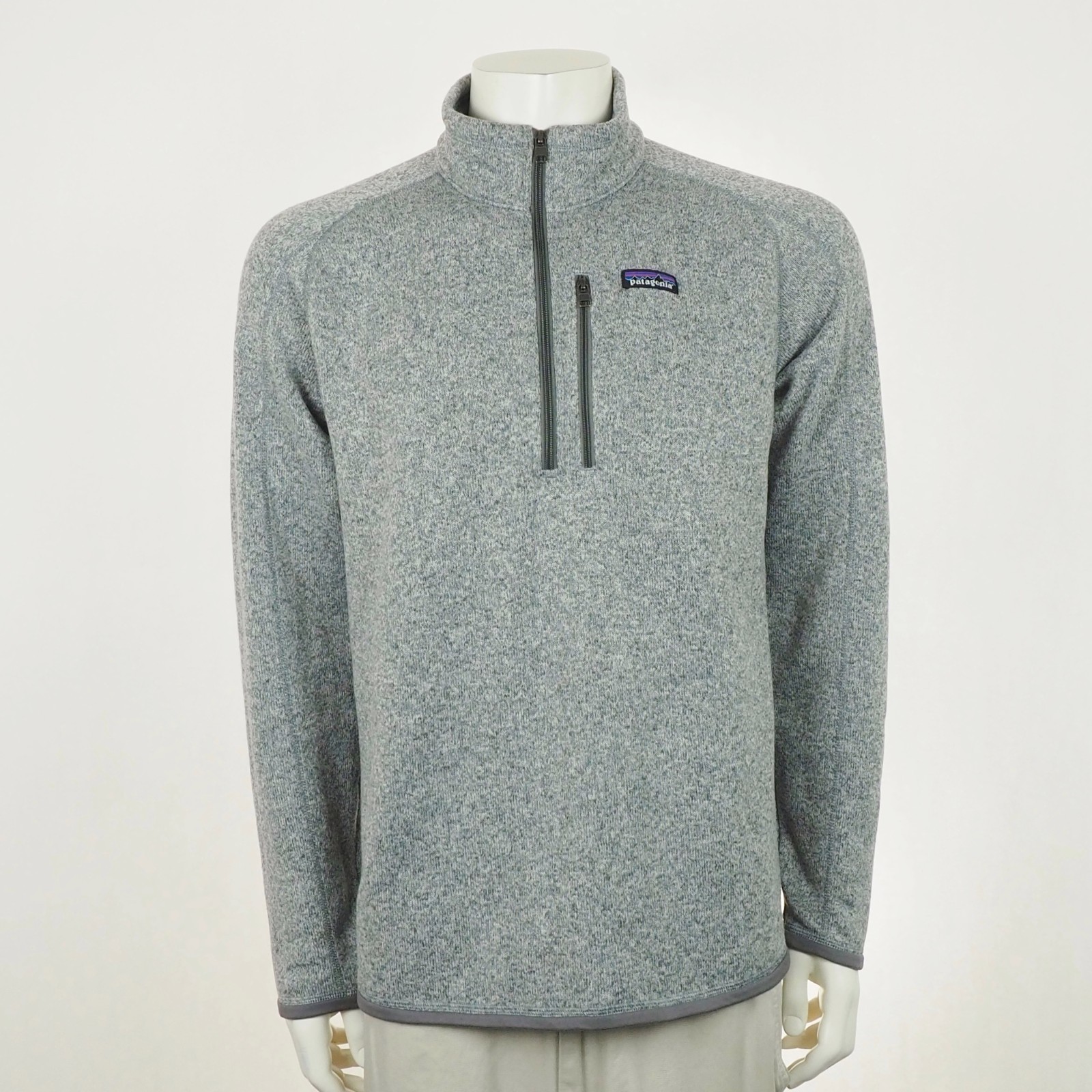 Patagonia Better Sweater 1/4-Zip Pullover Fleece Jacket Mens Large Gray Outdoor Patagonia Better Sweater 1/4-Zip Pullover Fleece Jacket Mens Large Gray Outdoor