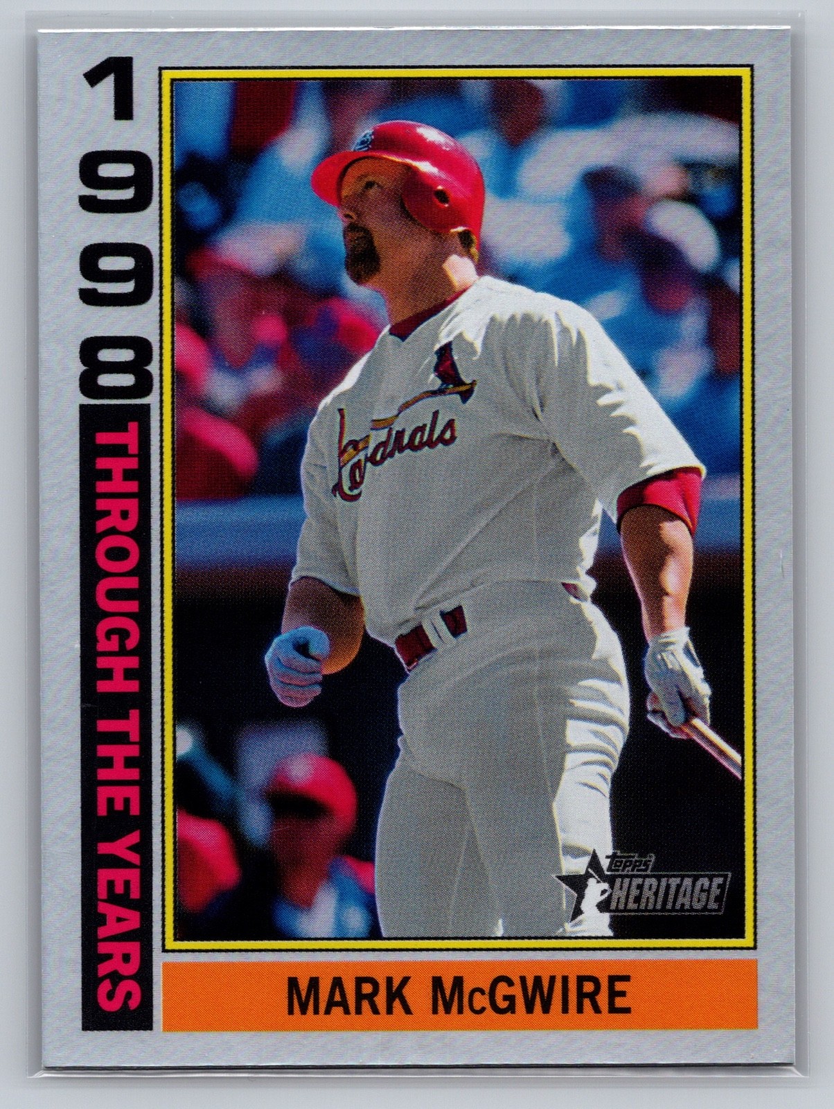 2025 Topps Heritage Mark McGuire Through The Years Holo Foil Holographic #TTY-13 2025 Topps Heritage Mark McGuire Through The Years Holo Foil Holographic #TTY-13