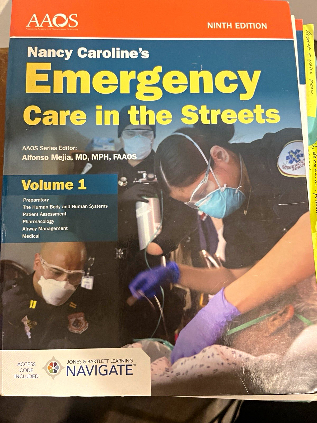 AAOS Nancy Caroline\'s Emergency Care in the Streets Vol 1 9th Ed Access Code AAOS Nancy Caroline\'s Emergency Care in the Streets Vol 1 9th Ed Access Code