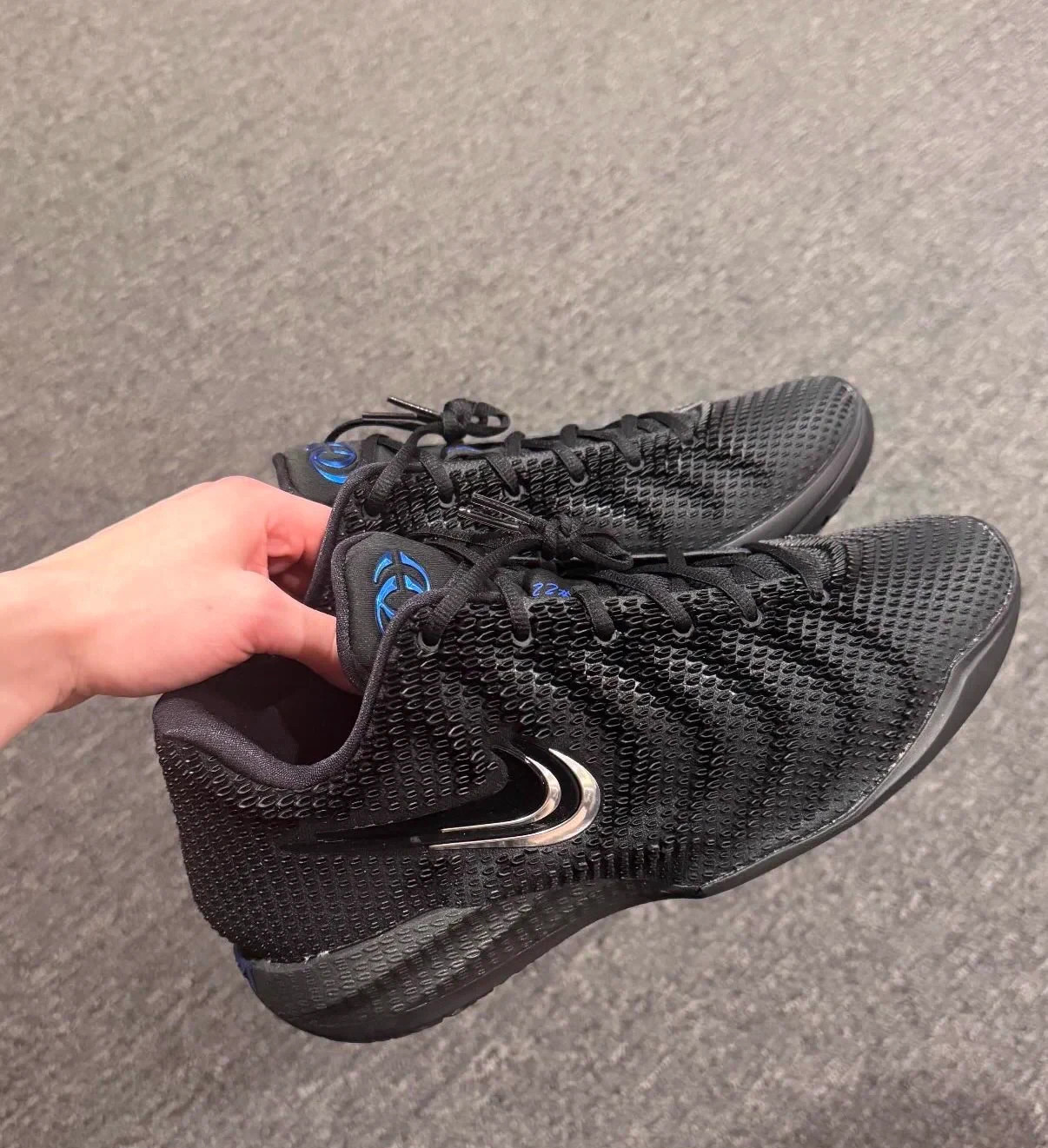 All Men's Size US Caitlin 1 “Triple Black” 7-12