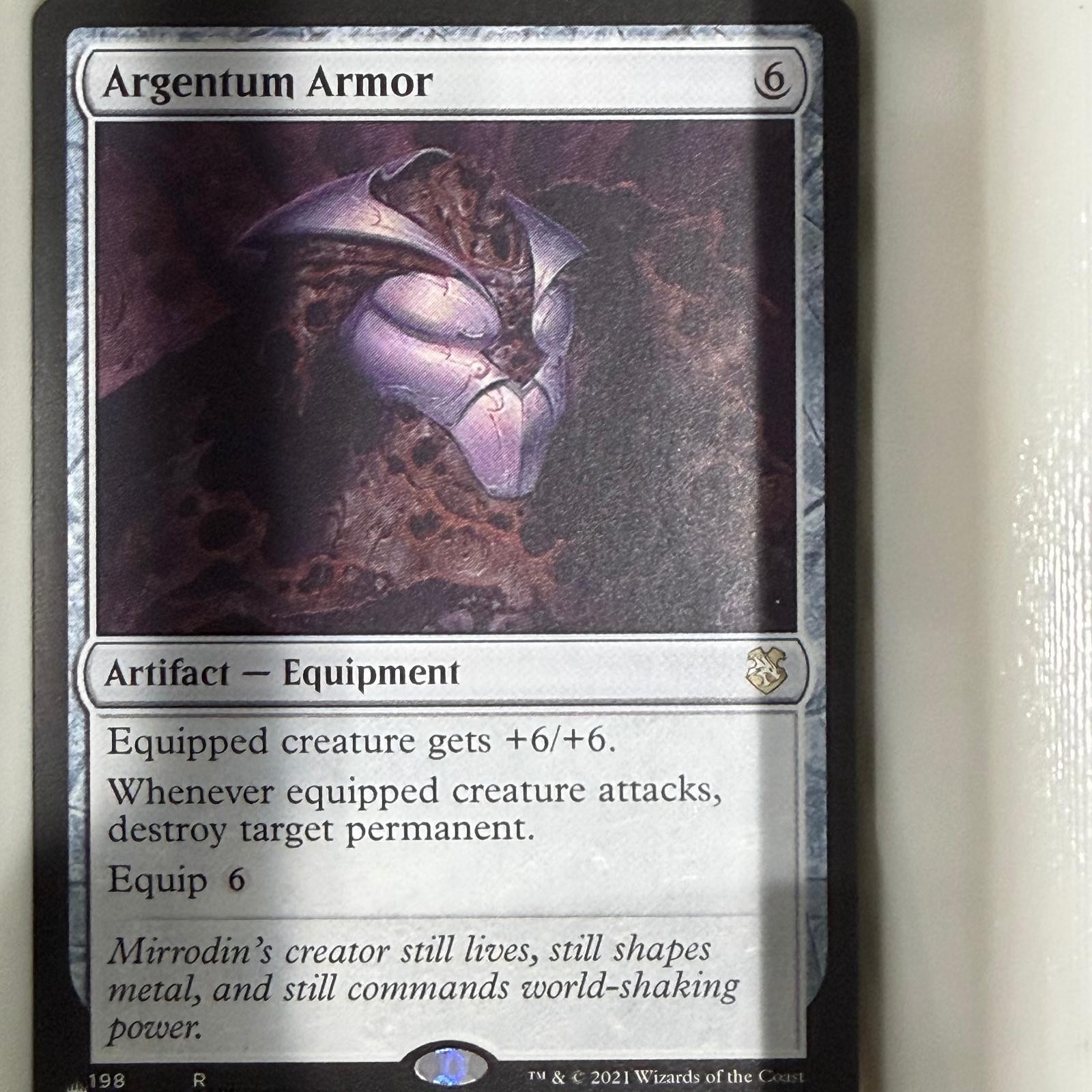 ARGENTUM ARMOR 198: Magic: The Gathering LP LP ARGENTUM ARMOR 198: Magic: The Gathering LP LP