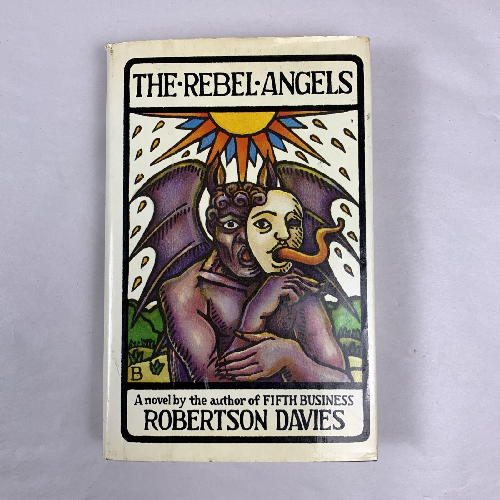 The Rebel Angels By Robertson Davies 1982 First Edition Hardcover Novel Fiction The Rebel Angels By Robertson Davies 1982 First Edition Hardcover Novel Fiction