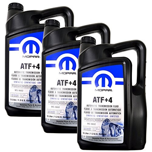 5 Liter (1.3 Gallon) 3 Pack - Mopar Automatic Transmission Fluid ATF+4