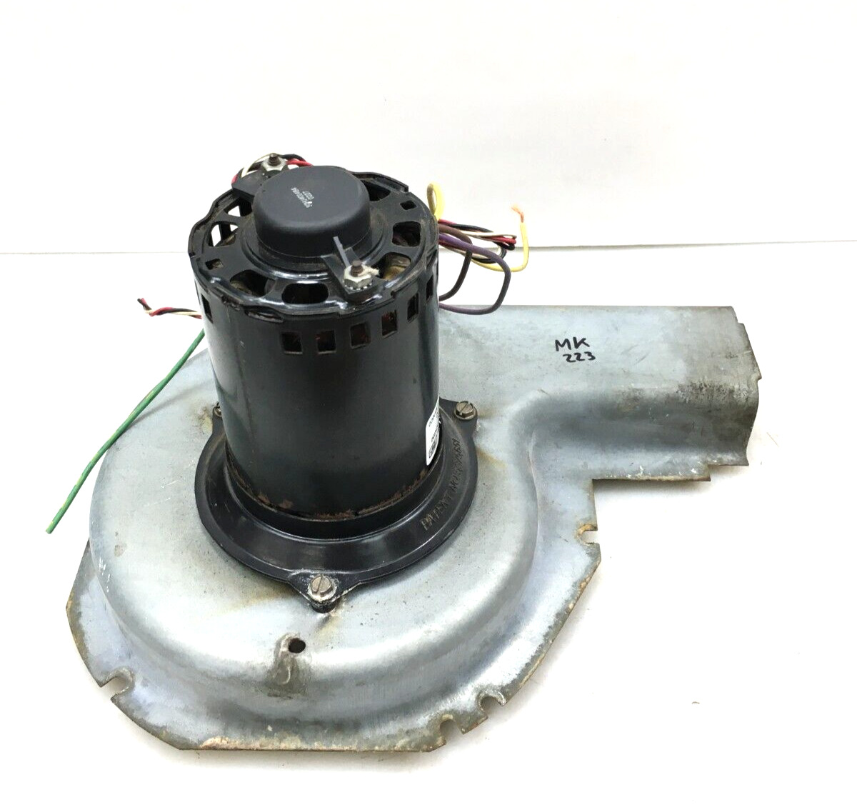 Magnetek JF1H112N Inducer Blower Motor Assembly HC30CK230 208/230V used #MK223