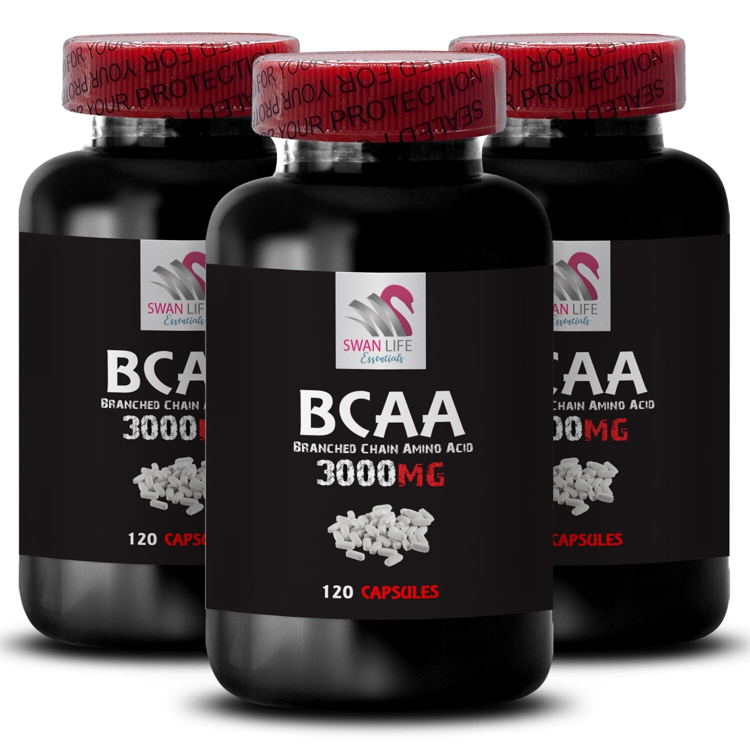 Amino energy - BCAA 3000 - Workout recovery 3 Bottle 360 Tablets