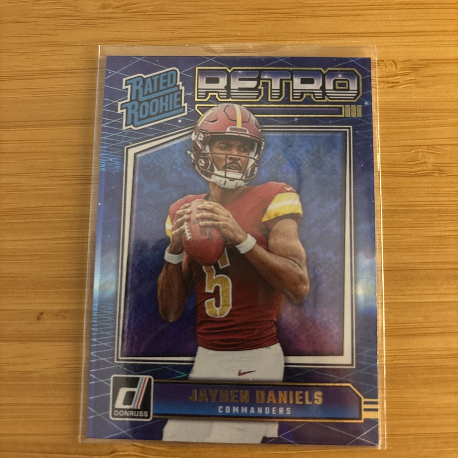 2024 Panini Donruss - Rated Rookie Retro Jayden Daniels #11 (RC) 🔥🔥🔥 2024 Panini Donruss - Rated Rookie Retro Jayden Daniels #11 (RC) 🔥🔥🔥