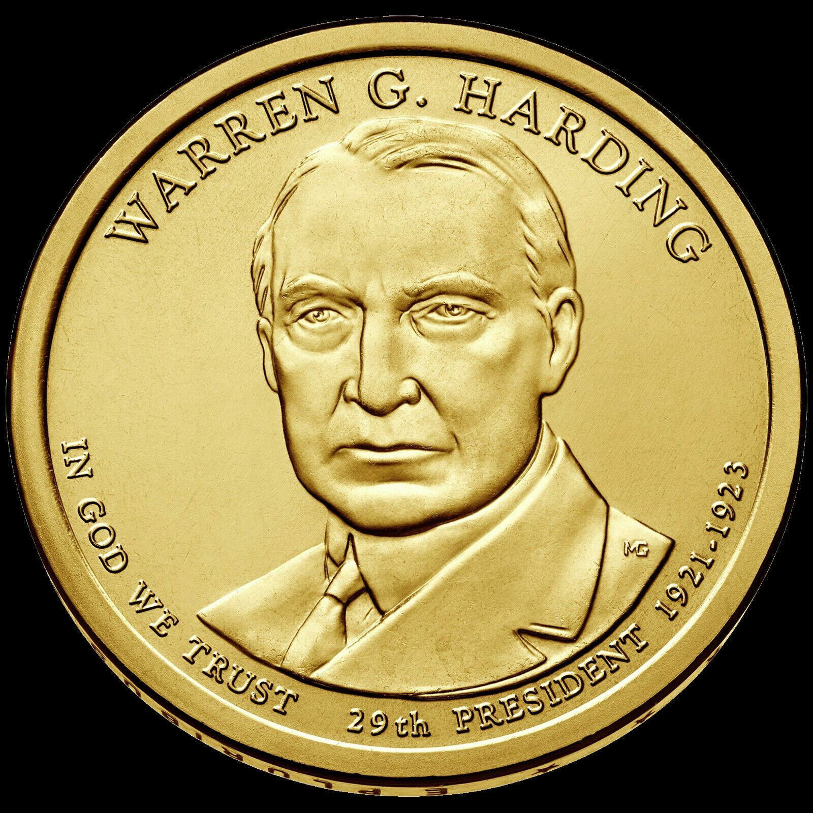 2014-P Warren G. Harding Presidential Dollar \