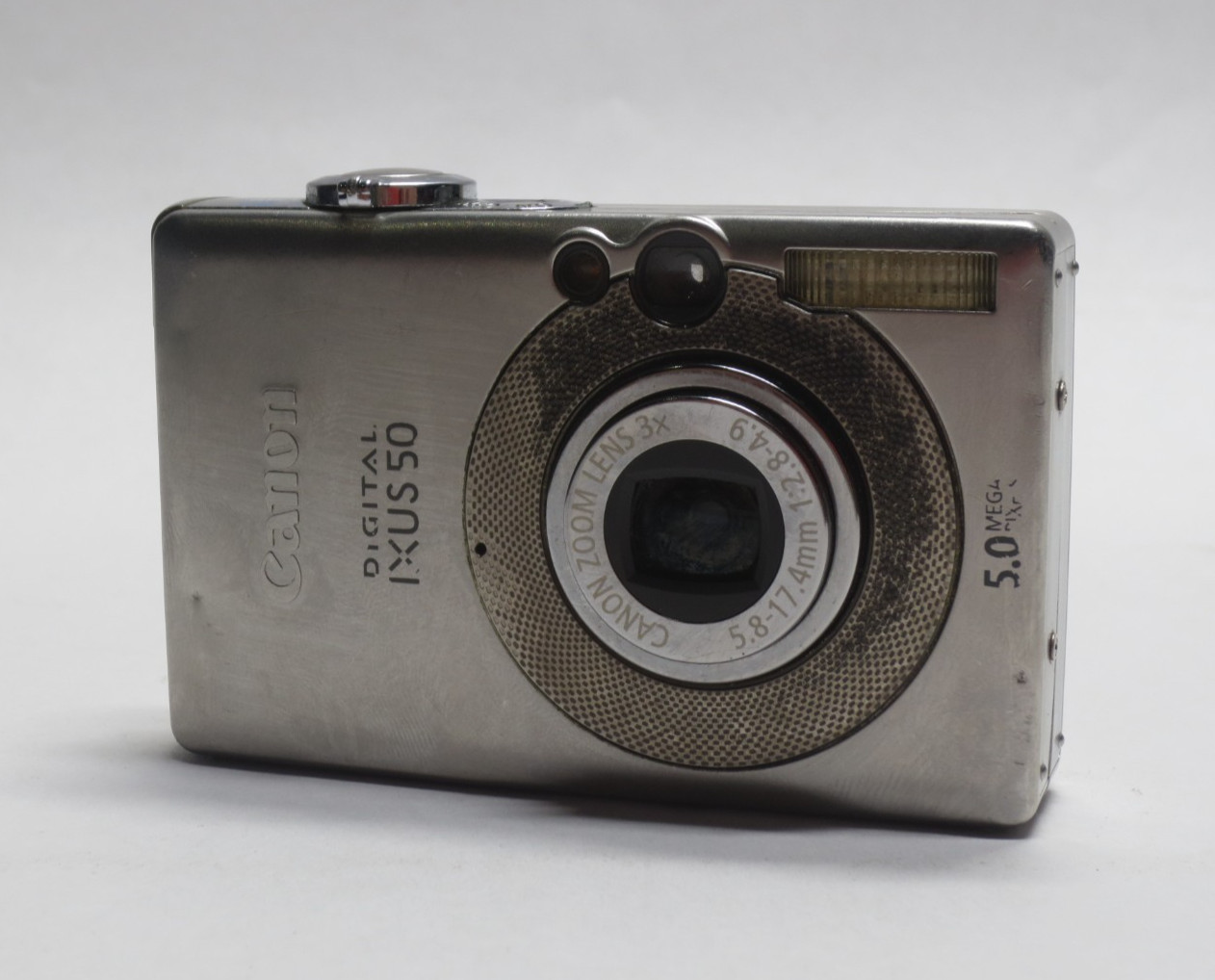 Canon IXUS 50 5.0MP 3xZoom Compact Digital Camera, PC1150 - Tested **READ** Canon IXUS 50 5.0MP 3xZoom Compact Digital Camera, PC1150 - Tested **READ**