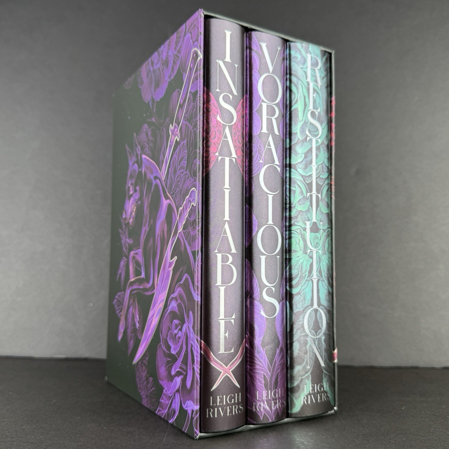 Leigh Rivers SIGNED Edge of Darkness Fae Crate Special Edition Hardcover Set Leigh Rivers SIGNED Edge of Darkness Fae Crate Special Edition Hardcover Set