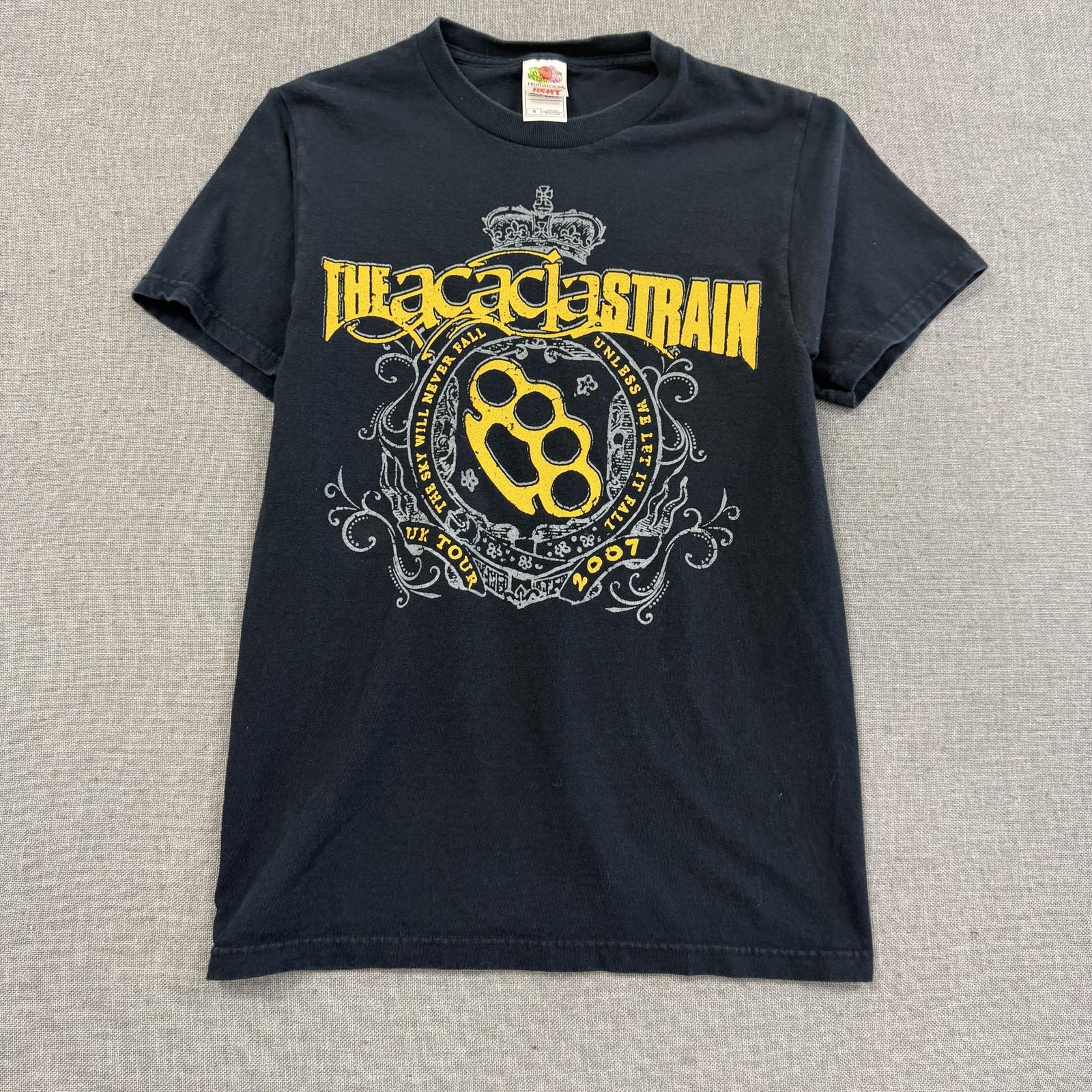 Vintage 2007 The Acacia Strain T-Shirt Mens Small Black Deathcore Tee UK Tour