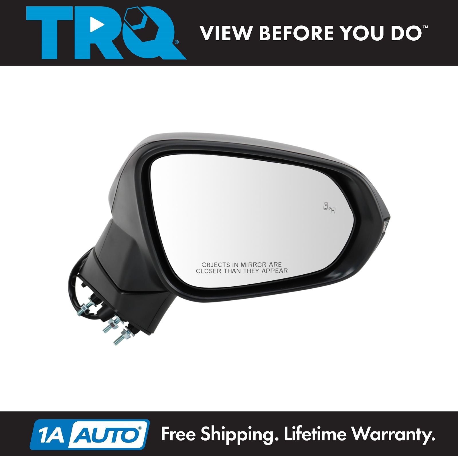 TRQ Right Mirror Fits 2015-2017 Lexus NX200t NX300h