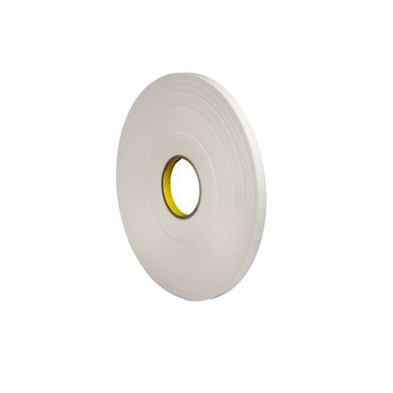 3M™ Double Coated Polyethylene Foam Tape 4496W, White, 3/4 in x 36 yd; BOX of 12