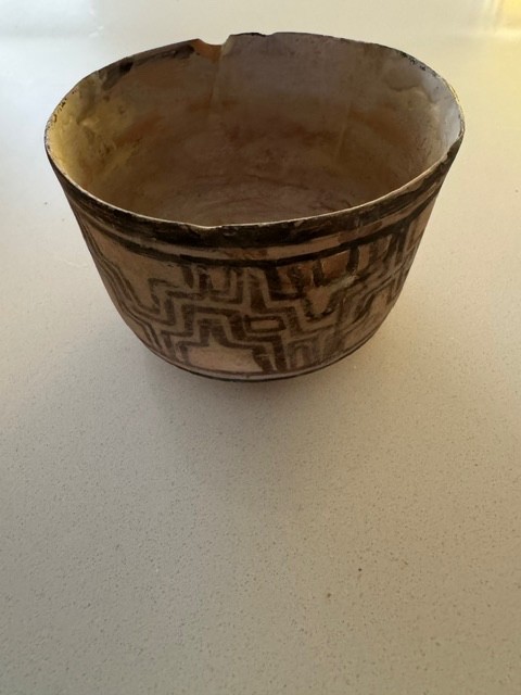 Native American Casa Grande Bowl c. 1200 AD Native American Casa Grande Bowl c. 1200 AD