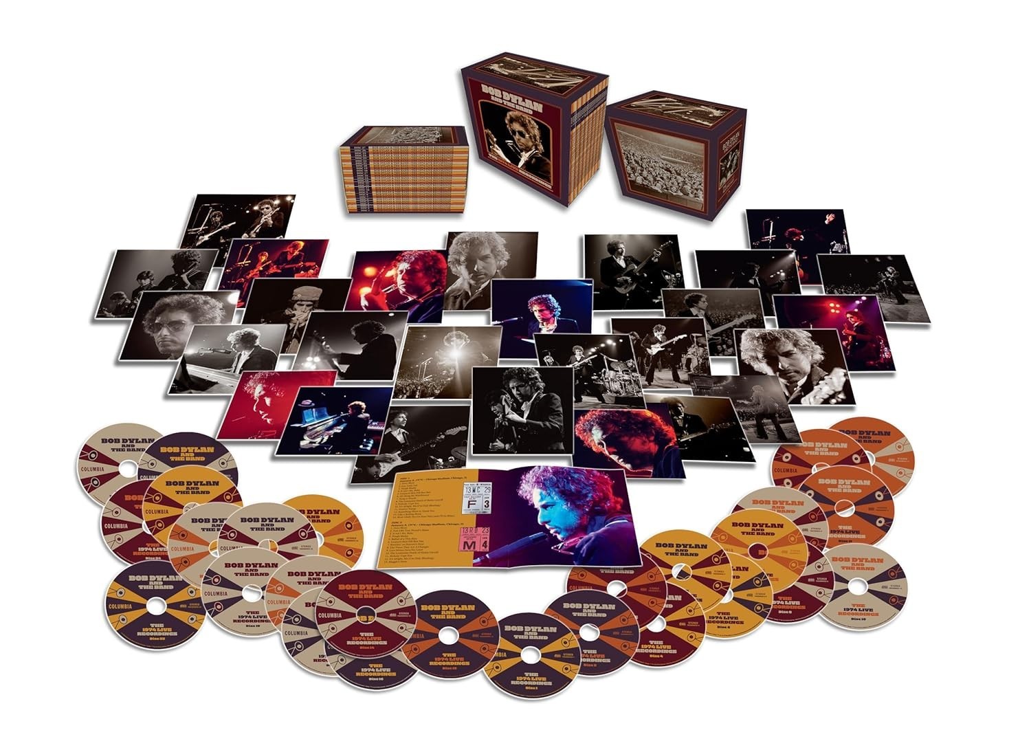 Bob Dylan And The Band – The 1974 Live Recordings 27 CD Box Set - NEW