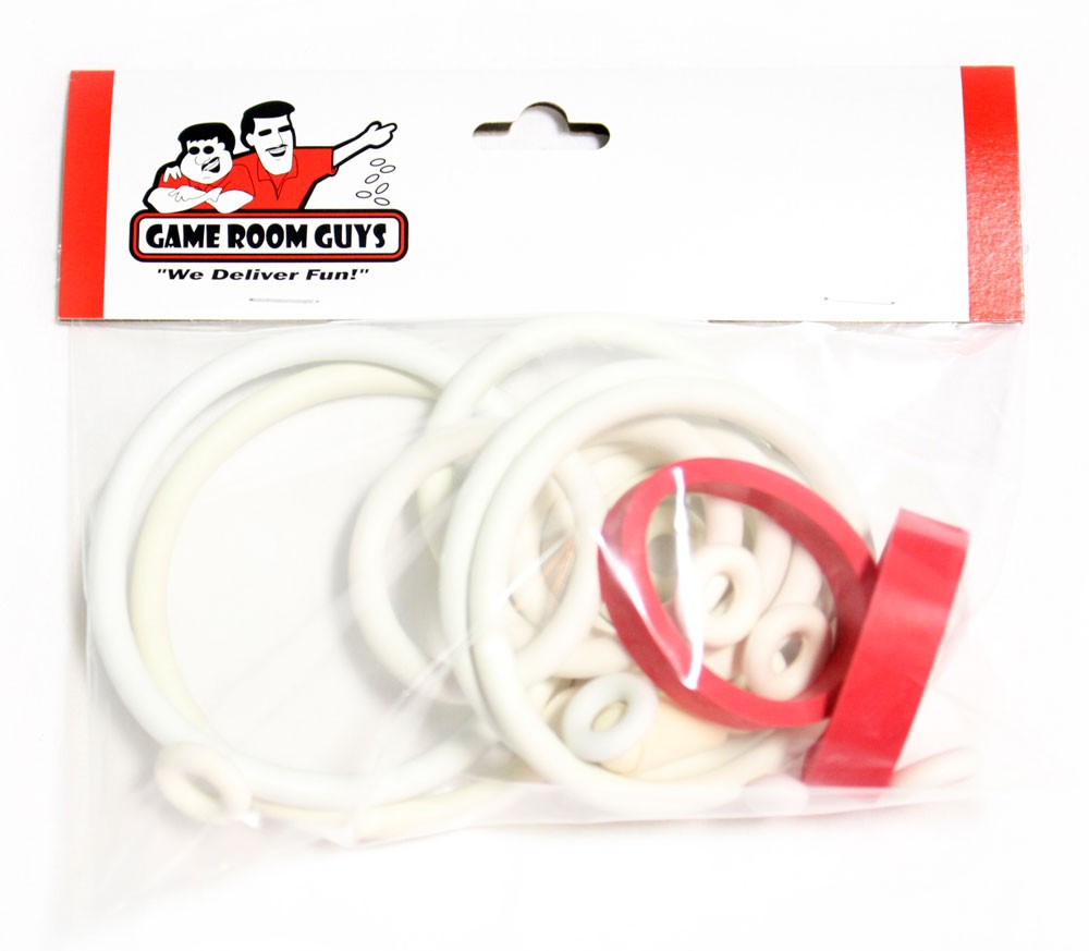 1978 Bally Playboy Pinball Machine Replacement Repair Rubber Ring Kit White