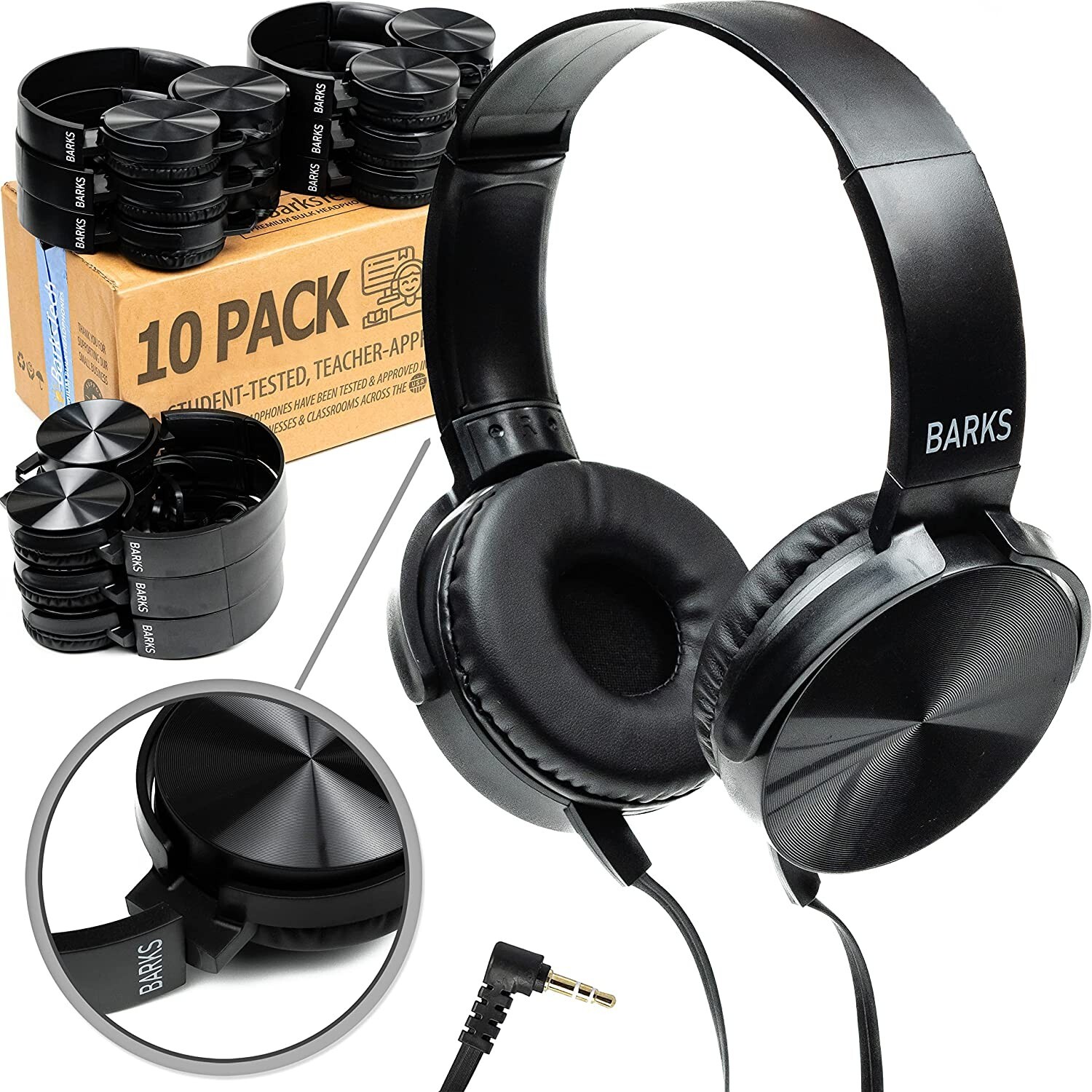 ✅ Headphones Lot (10 Pack) - On-Ear Premium Student Bulk Headphones ✅ Headphones Lot (10 Pack) - On-Ear Premium Student Bulk Headphones