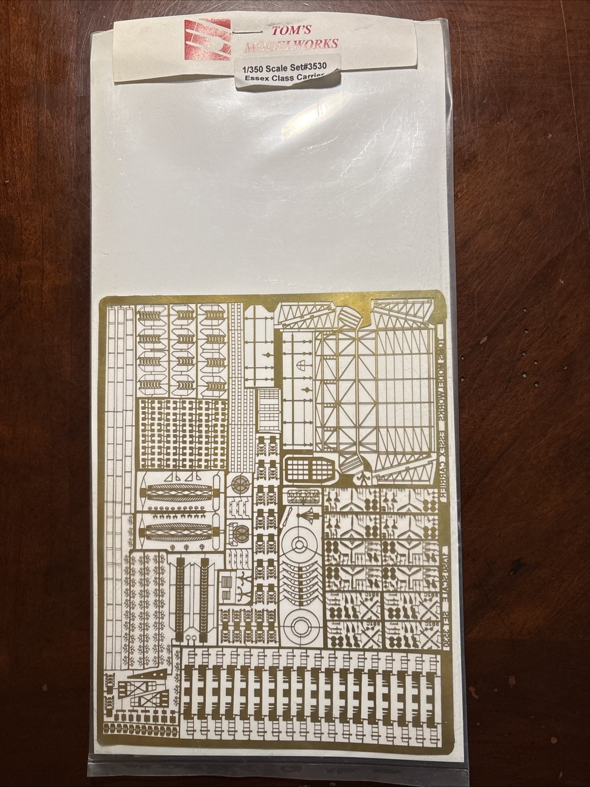 Toms Modelworks #3530  Essex Class Aircraft Carrier Detail set (2 sheets) New