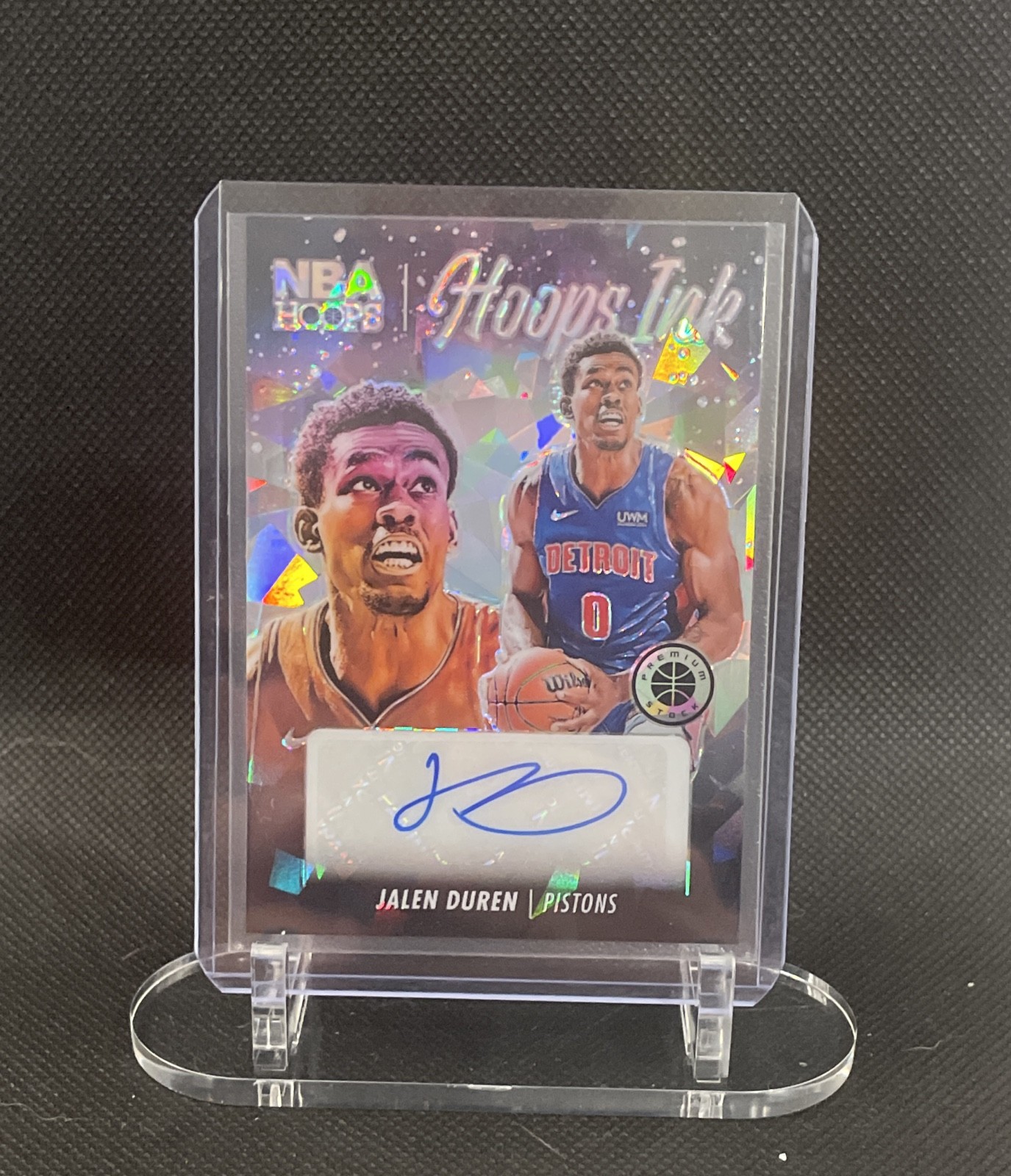 2023-24 Panini Nba Hoops Premium Stock - Hoops Ink Jalen Duren #HI-DUR (AU) 2023-24 Panini Nba Hoops Premium Stock - Hoops Ink Jalen Duren #HI-DUR (AU)