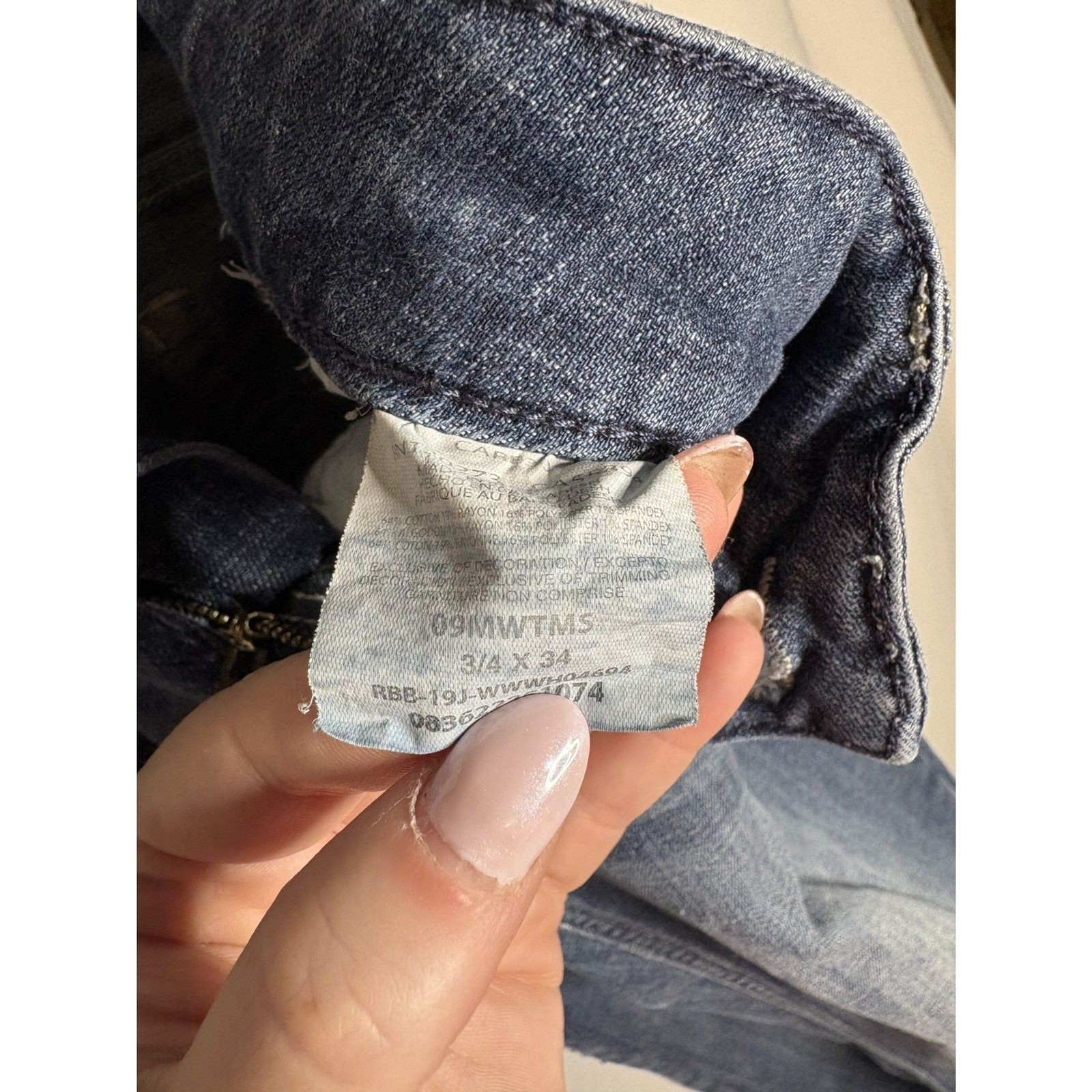 Womens Wrangler Blue Jeans 3 X 34 Womens Wrangler Blue Jeans 3 X 34
