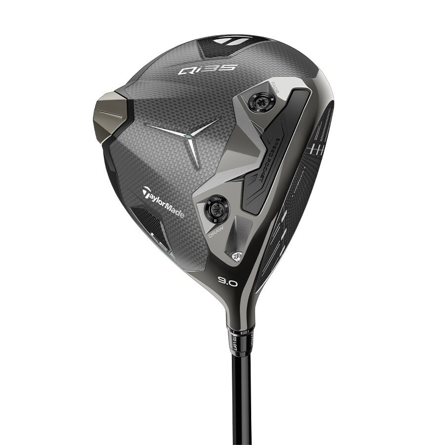 Left Handed TaylorMade Qi35 LS 9* Driver X Stf Mitsubishi Kai'li Red 60 Mint