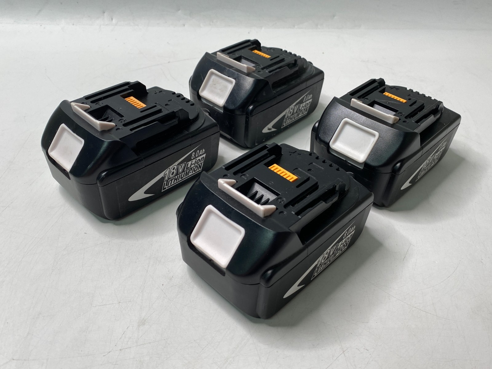 Lot of 4 Compatible With Makita 18V 8.0AH Li-Ion Battery BL1840 BL1850 BL1860