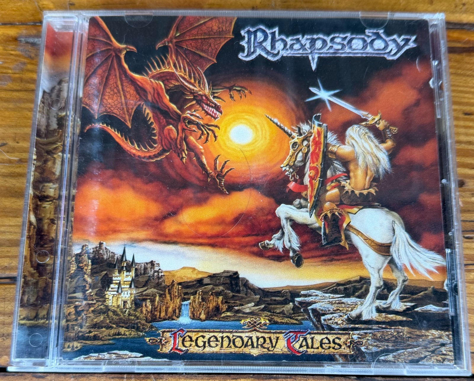 Rhapsody Legendary Tales CD 1997 Germany Limb Music LMP Power Metal