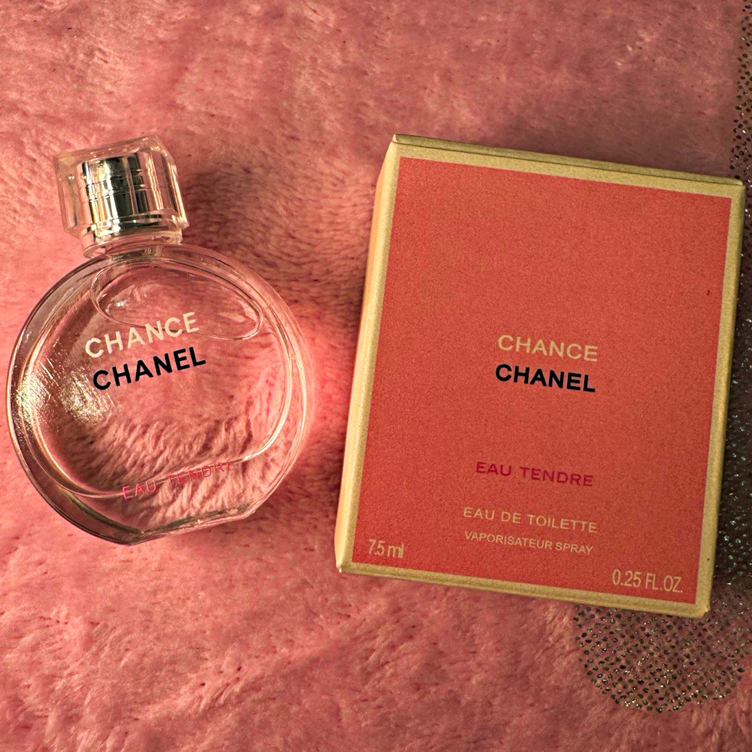 CHANEL Chance Eau Tendre Eau de Toilette Travel Size 0.25 fl oz Spray