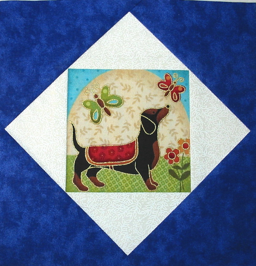  9 Adorable Dog Quilt Blocks Beagle, Westie, Dalmatian ++ +
