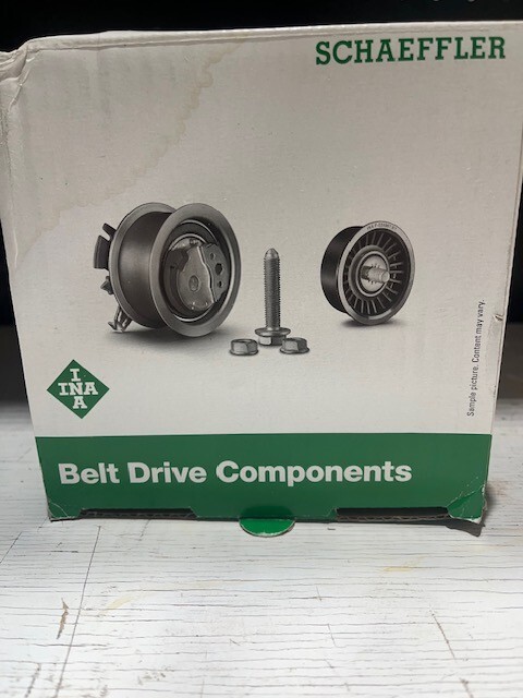 New NOS INA Schaeffler Group Drive Belt Tensioner with Bolt 534025210 BMW