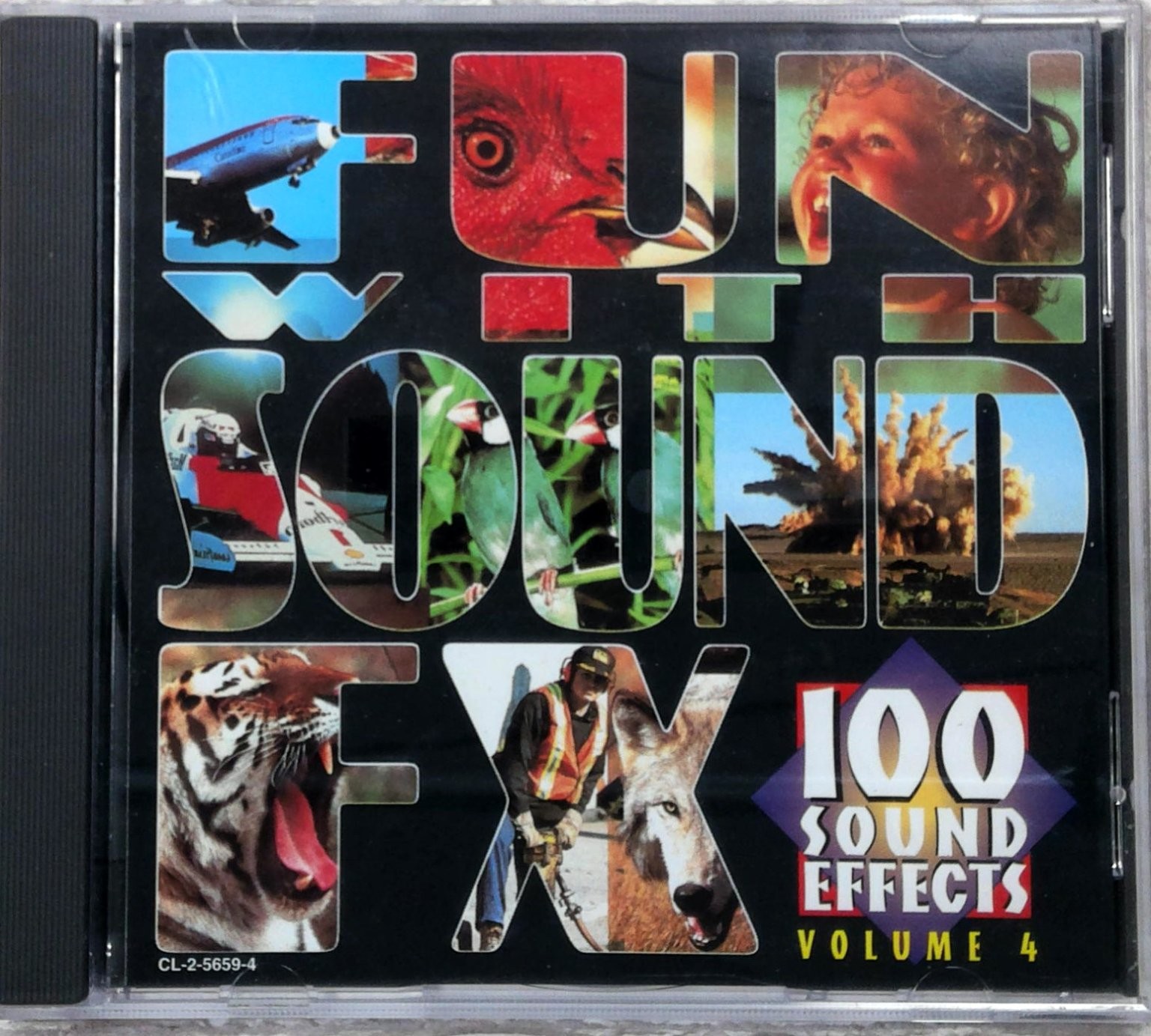 Fun With Sound FX 100 Sound Effects Volume 4 CD Madacy Group Inc.