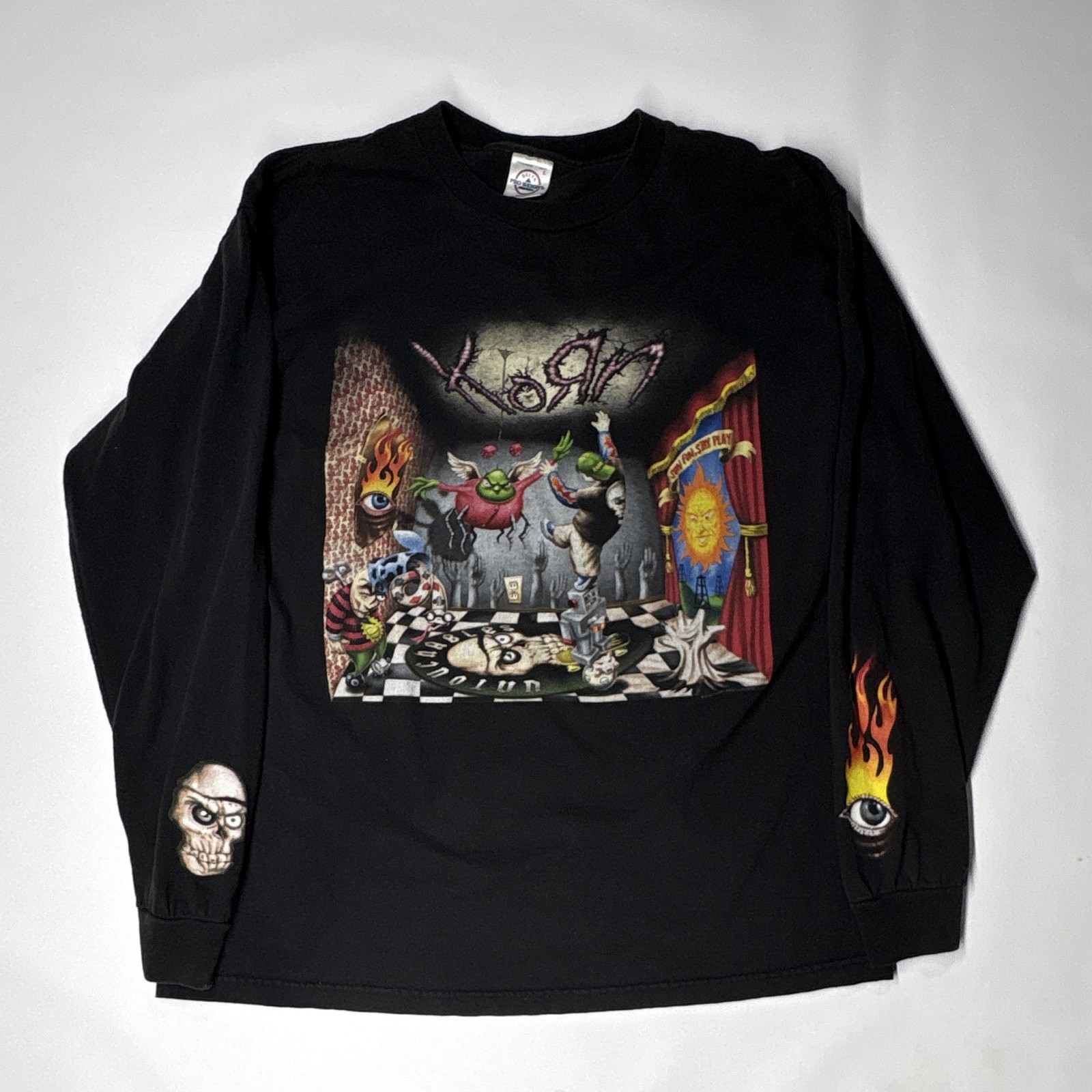 vintage 2002 Long Sleeve Korn Shirt Large