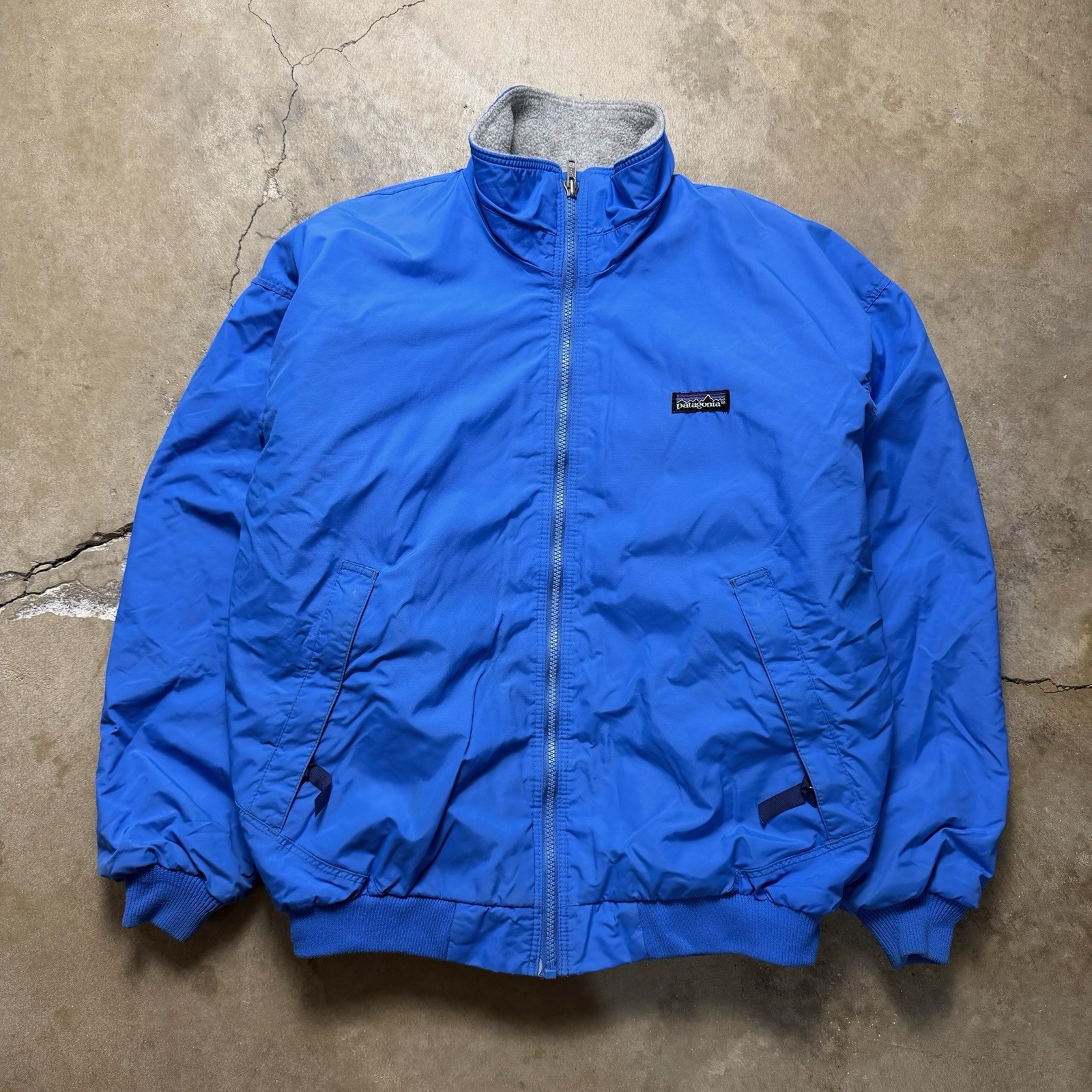 Vintage 1991 Patagonia Shelled Synchilla Jacket Women’s 12 Blue Fleece Lined Vintage 1991 Patagonia Shelled Synchilla Jacket Women’s 12 Blue Fleece Lined
