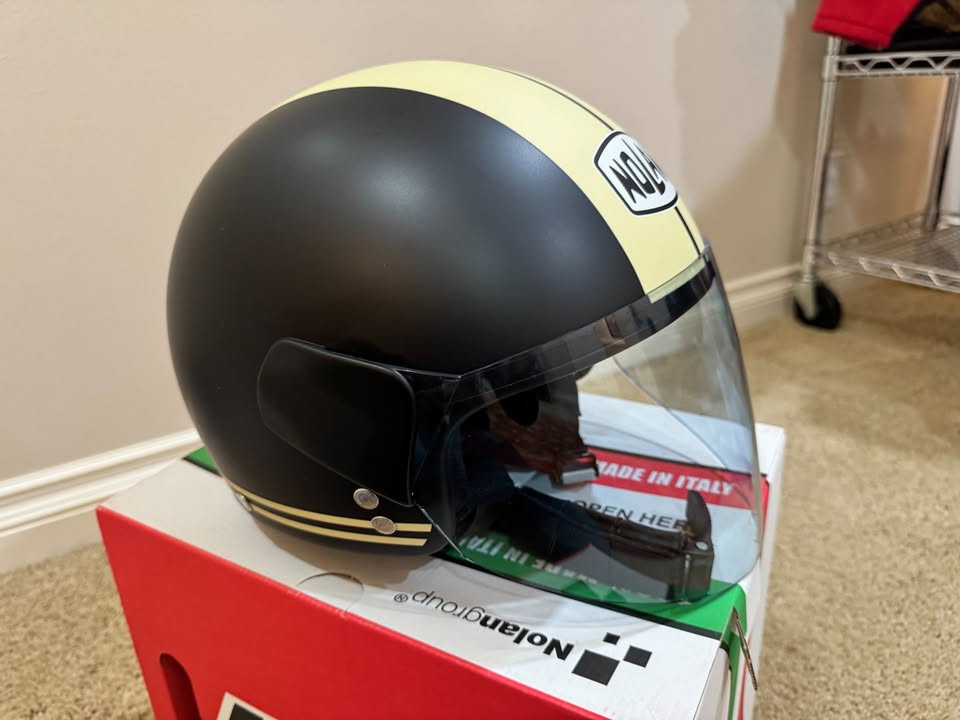 Vintage Authentic Italian Made Nolan N30 Flashback Plus Helmet