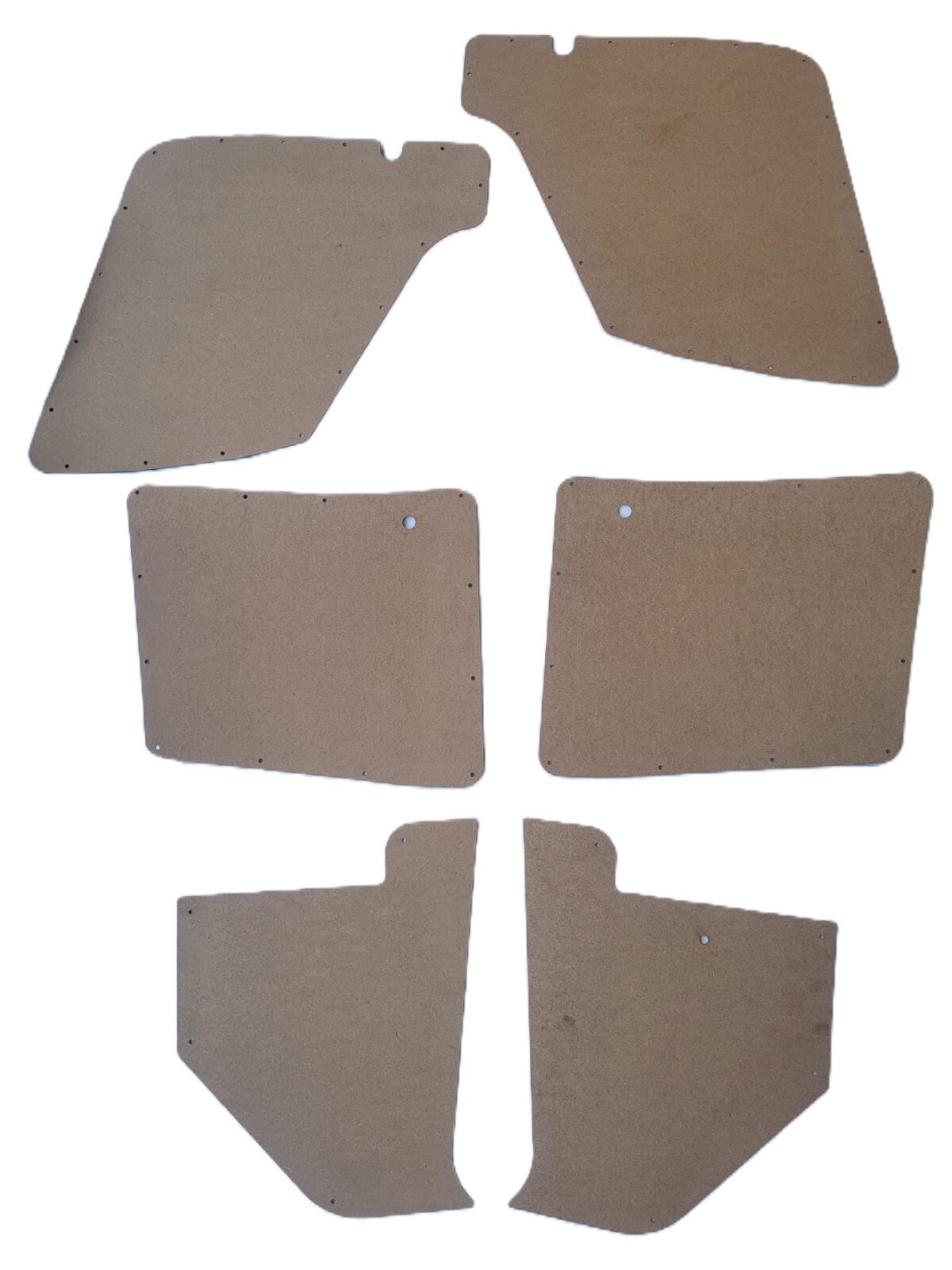 Complete Interior Panel Set fits Willys Overland Jeepster 48-51