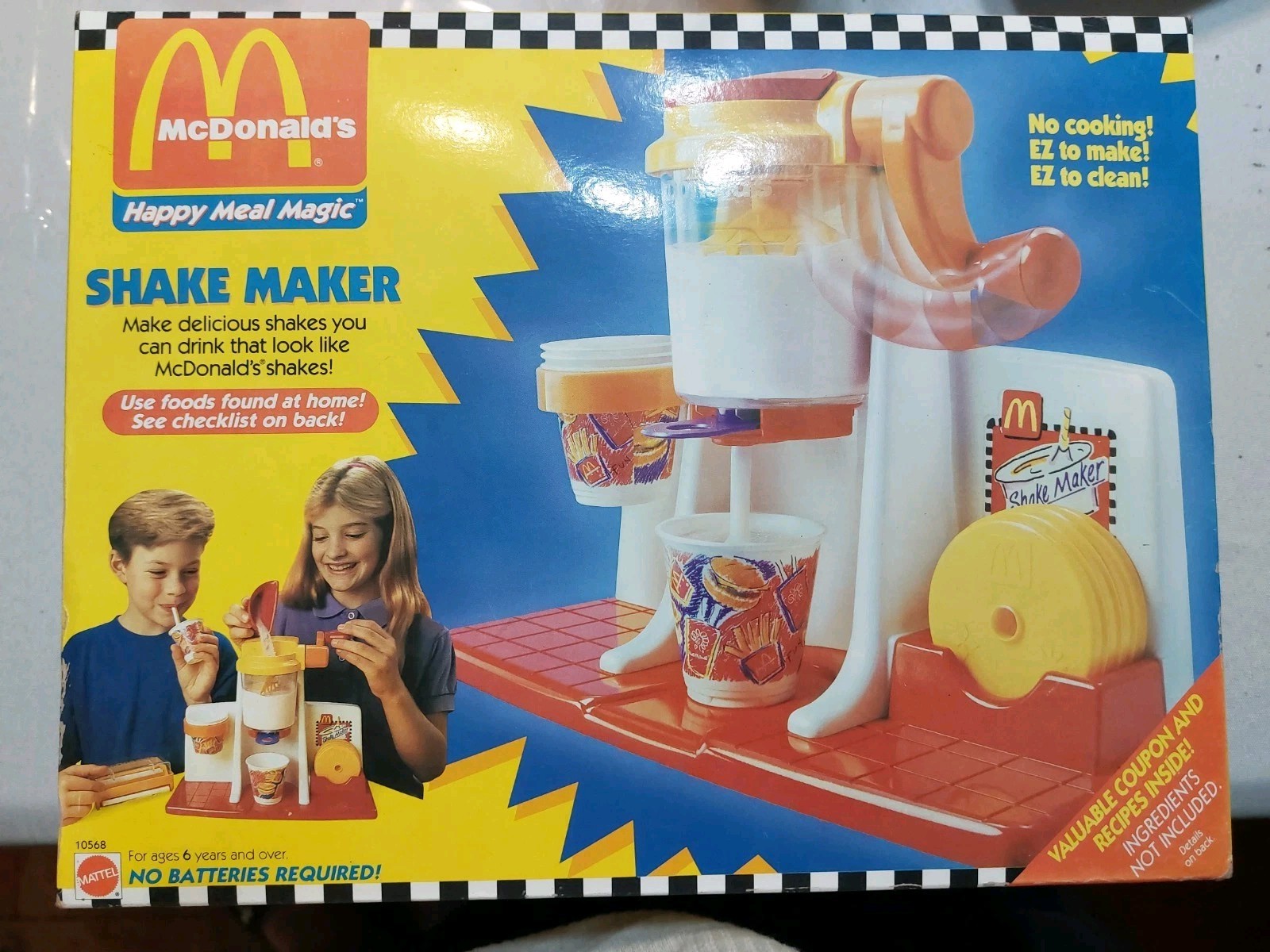 1993 McDONALDS HAPPY MEAL MAGIC SHAKE MAKER BY MATTEL Vintage NOS SEALED 1993 McDONALDS HAPPY MEAL MAGIC SHAKE MAKER BY MATTEL Vintage NOS SEALED