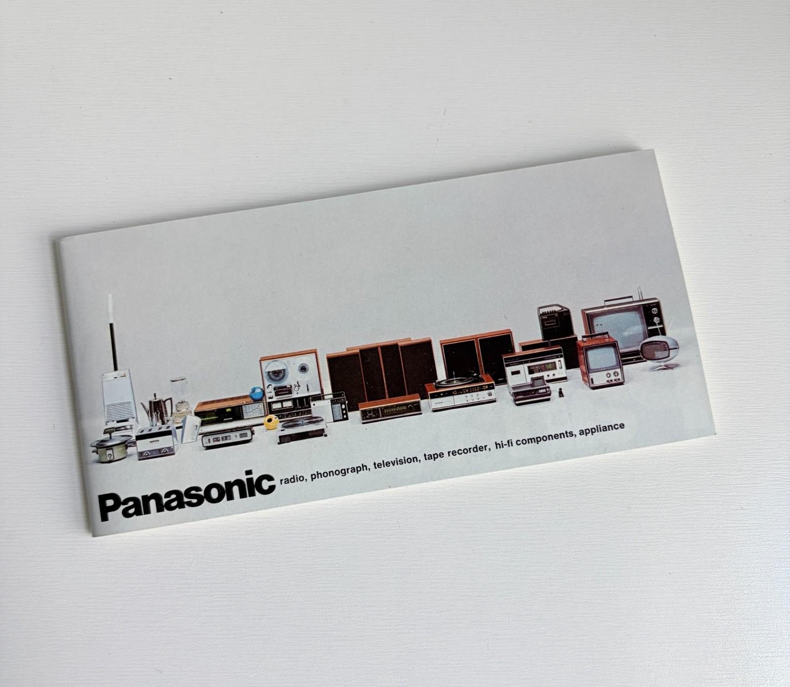 Vintage 1971 Panasonic Mini Product Catalog Booklet Book Original