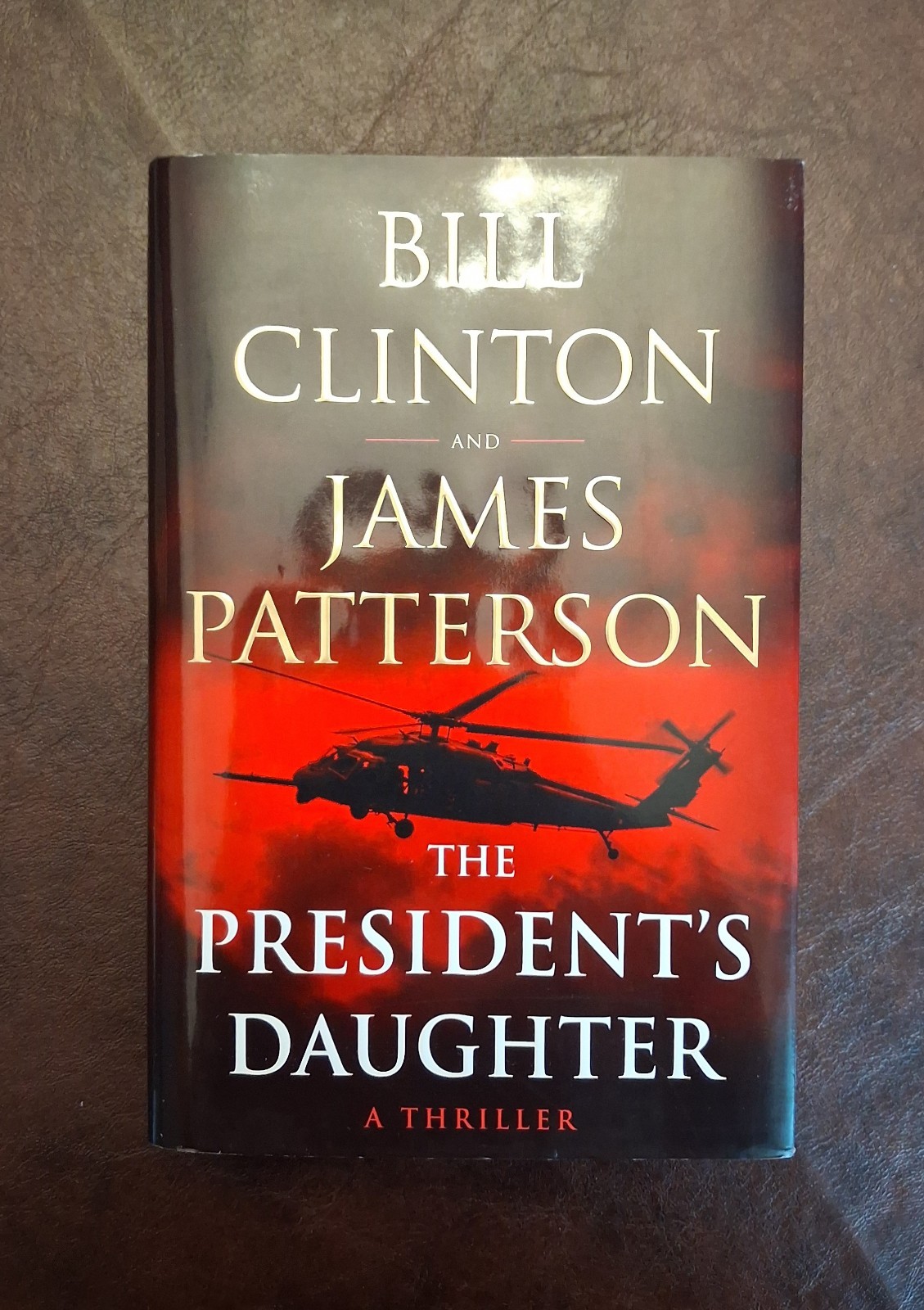 SIGNED Bill Clinton & James Patterson Bookplate - The President\'s Daughter 1E/1P