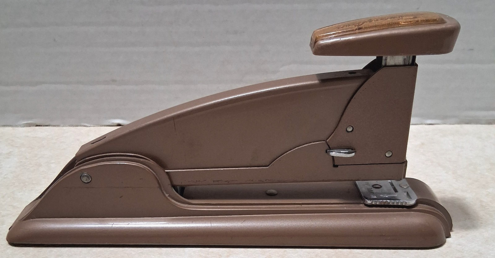 Speed Stapler 4 - Vintage - Swingline - 1950's - Art Deco - Industrial Brown Speed Stapler 4 - Vintage - Swingline - 1950's - Art Deco - Industrial Brown