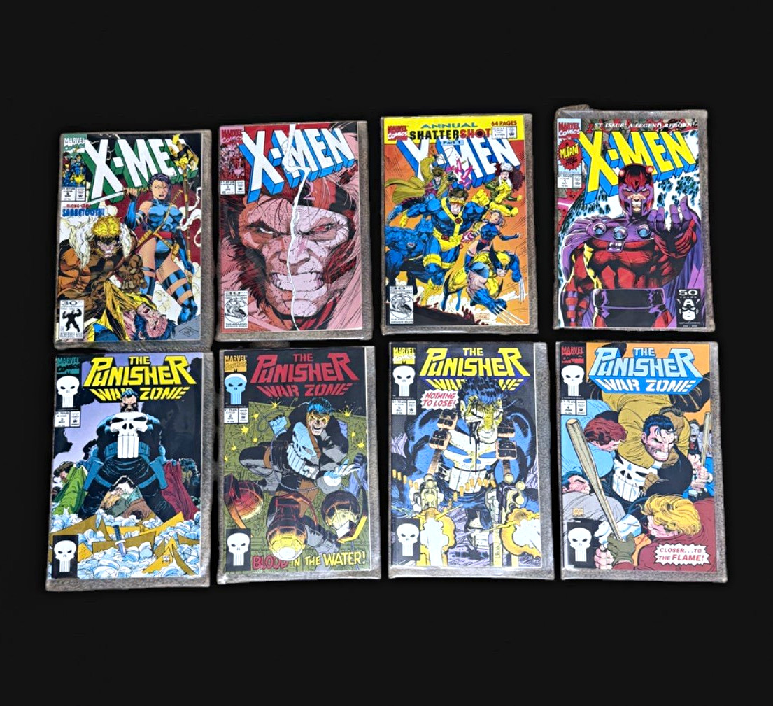 Vintage 90s Comic Book Lot (20 Issues) Marvel DC Valiant Aliens X-Men Punisher Vintage 90s Comic Book Lot (20 Issues) Marvel DC Valiant Aliens X-Men Punisher