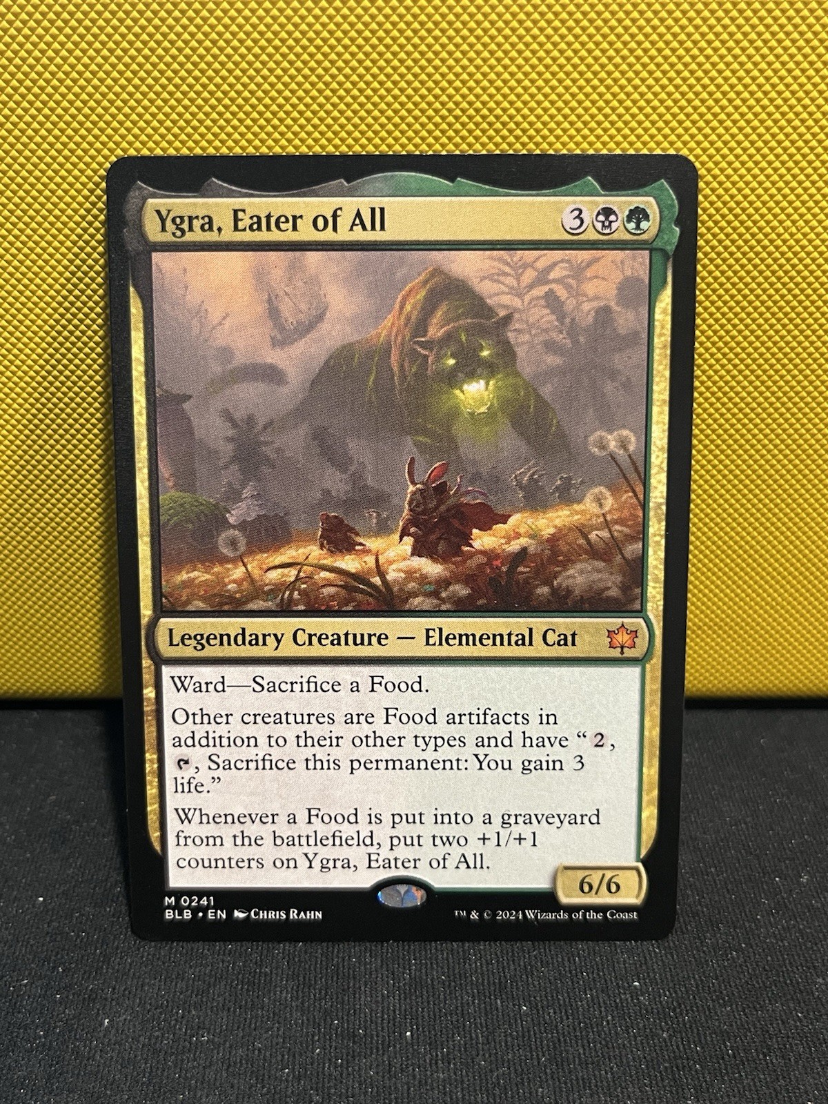 Ygra, Eater of All #241 (NM) Bloomburrow BLB Magic MTG Ygra, Eater of All #241 (NM) Bloomburrow BLB Magic MTG