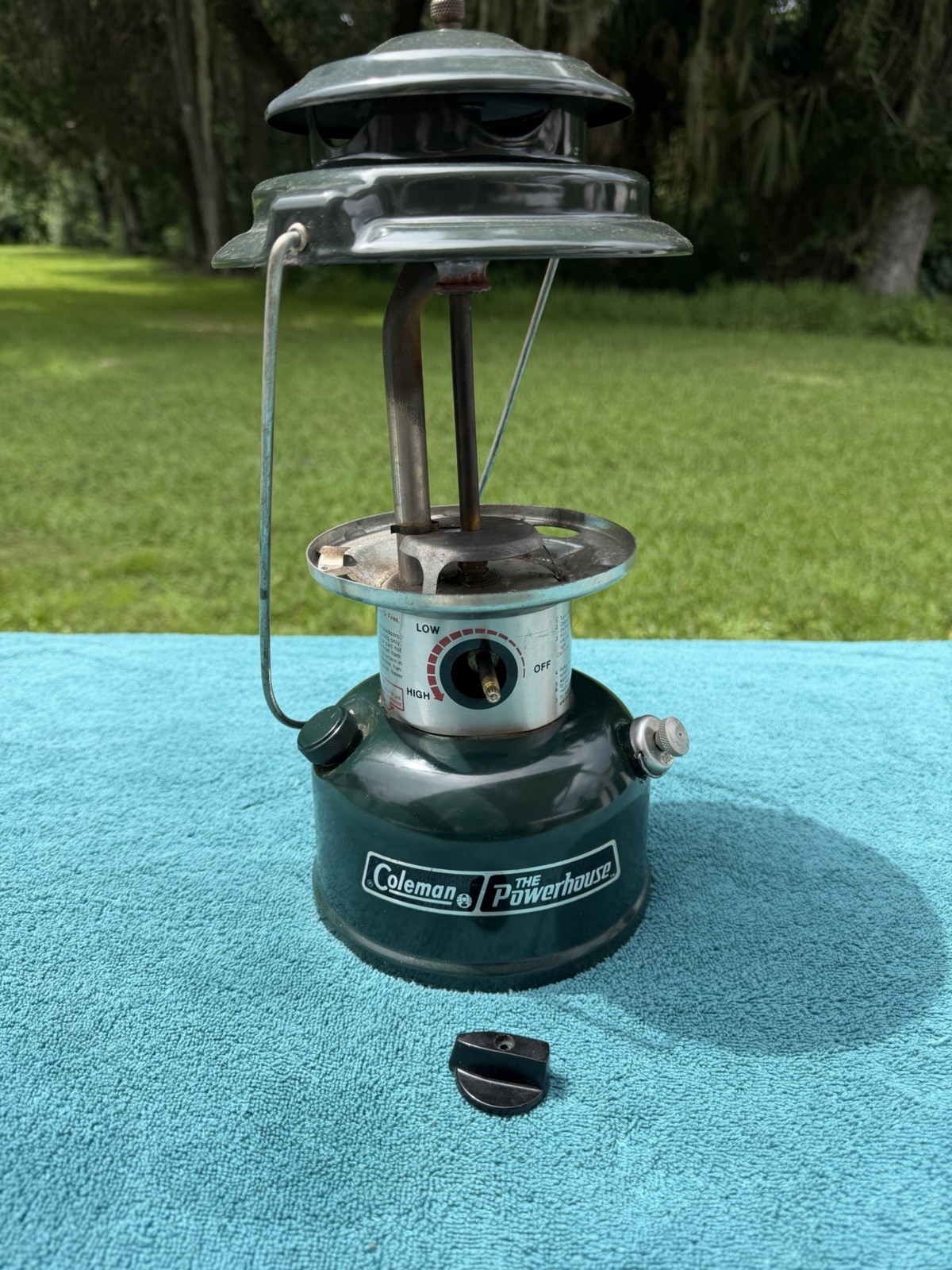 Coleman Powerhouse 290A700 Camping Lantern Parts Only 1988