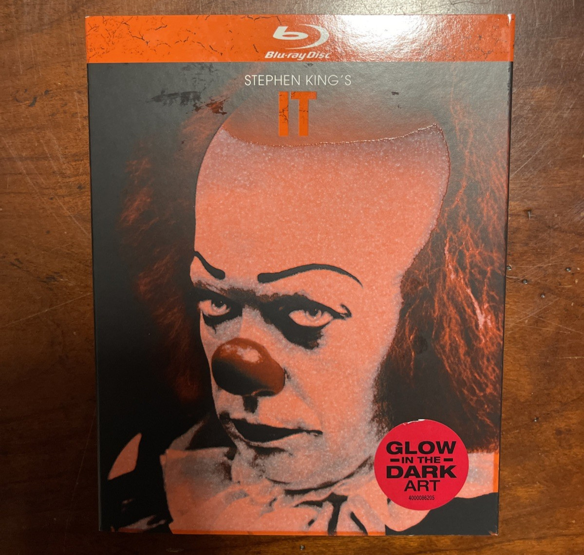 Stephen King\'s IT 1990 Blu-ray Limited Glow In The Dark Slipcover RARE Horror