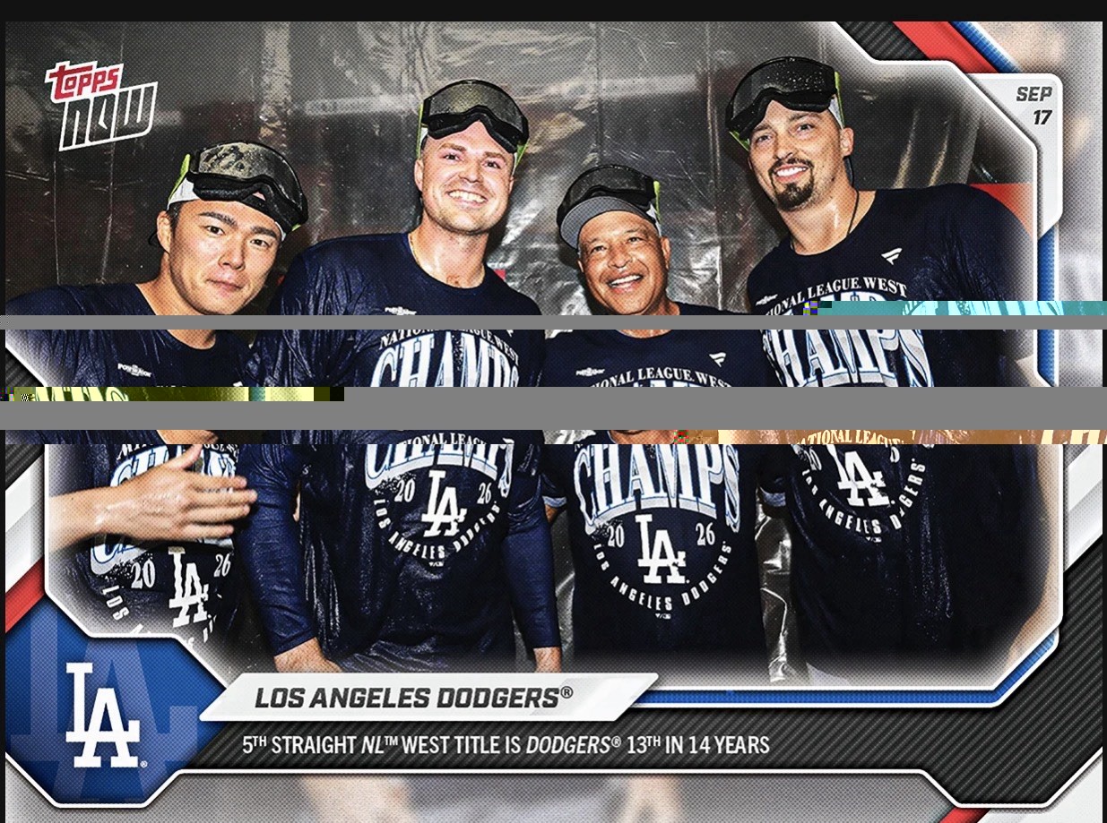 Los Angeles Dodgers - 2026 MLB Topps NOW® - Card 685 PRESALE