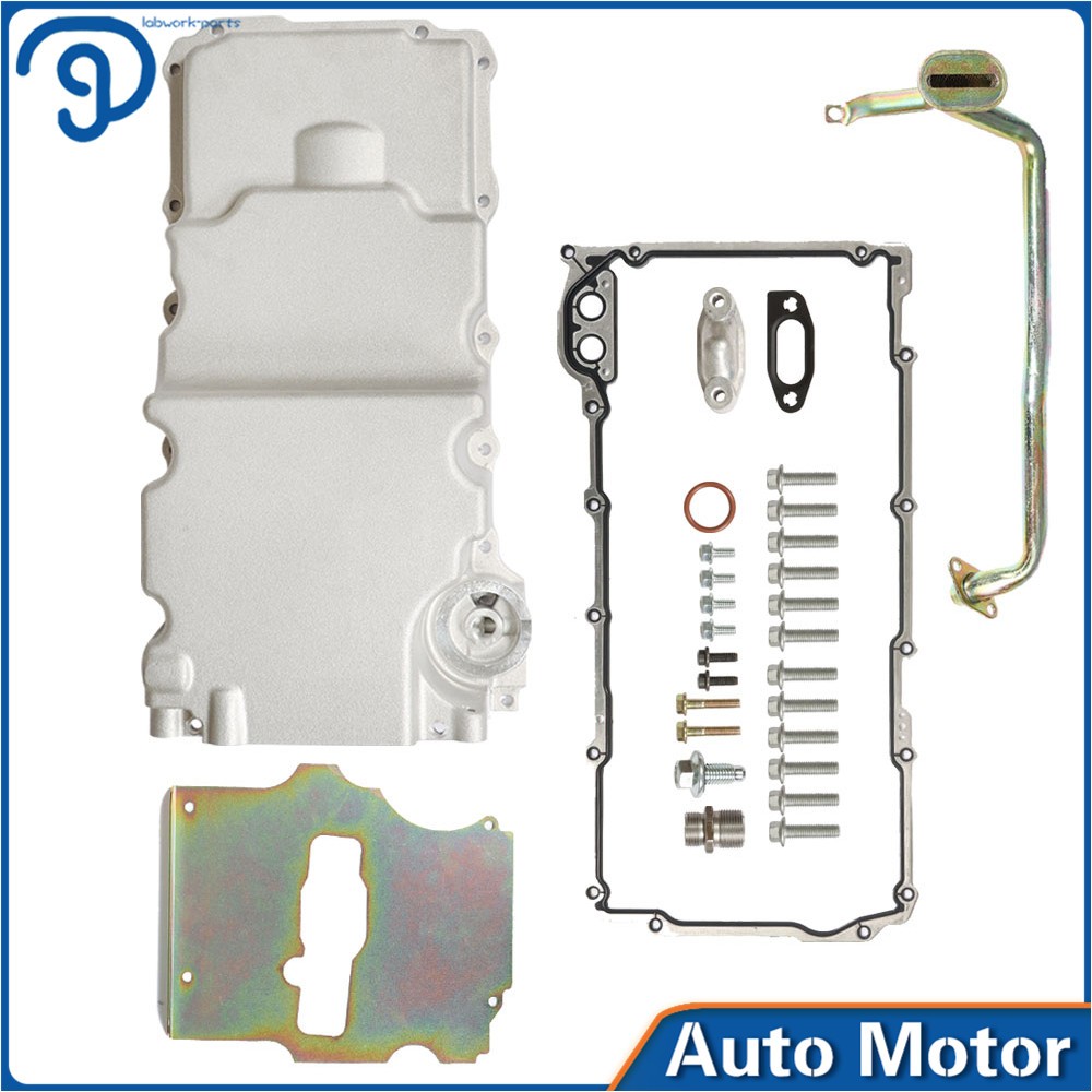 302-2 Engine Oil Pan Kit Low Profile For LS1 LS2 LS3 5.3L 5.7L 6.0L 6.2L