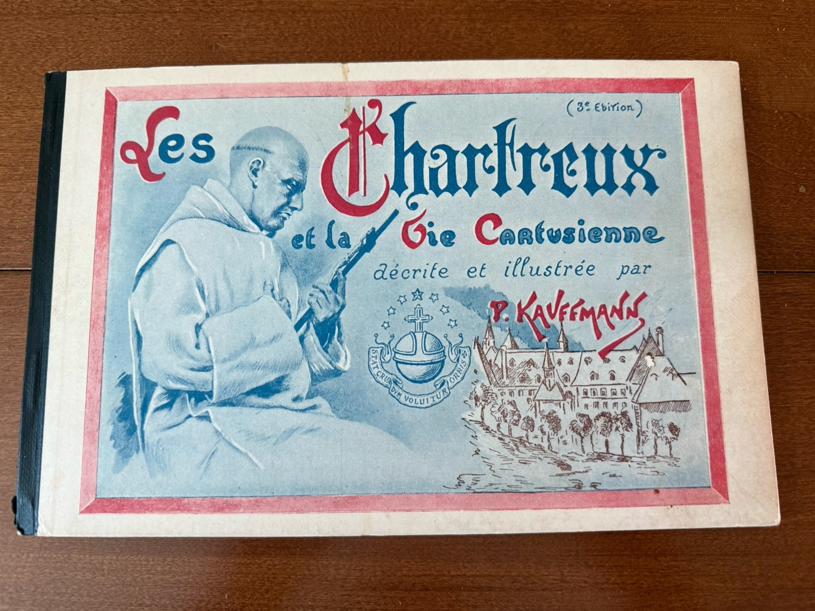 Vtg French Religious Les Chartreux et la Vie Cartusienne P. Kaufmann Illustrated